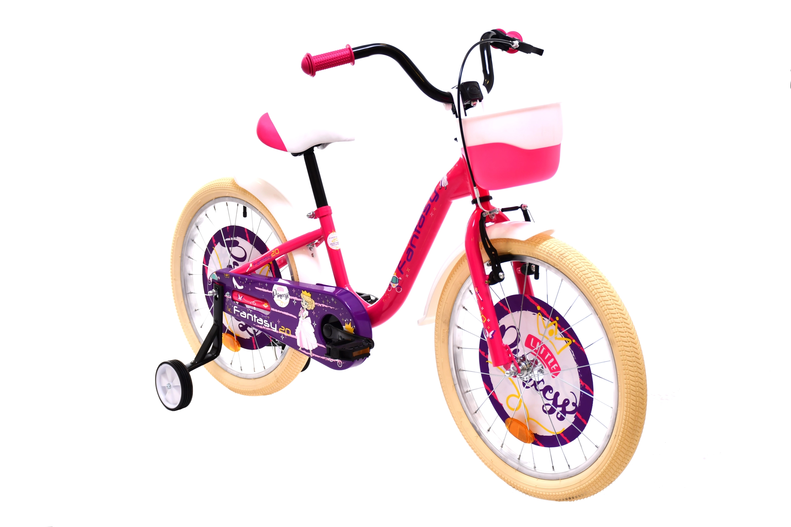 BMX 20"HT FANTASY pink-white
