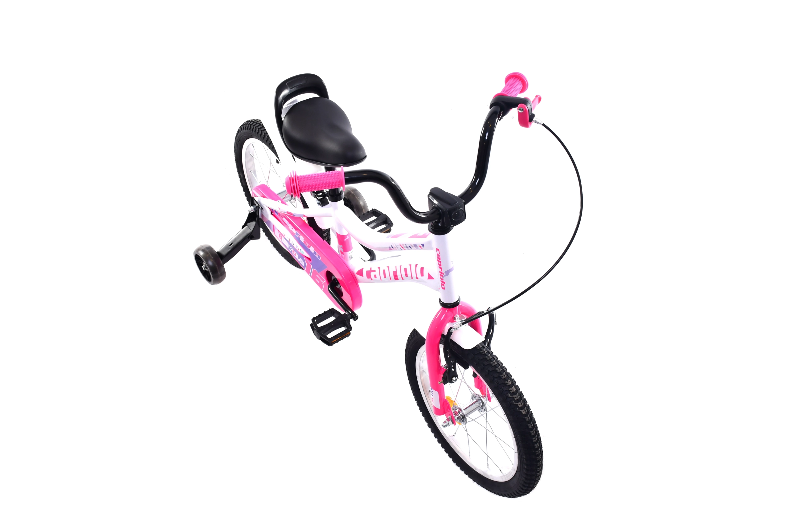DIAVOLO KID 16"HT white pink
