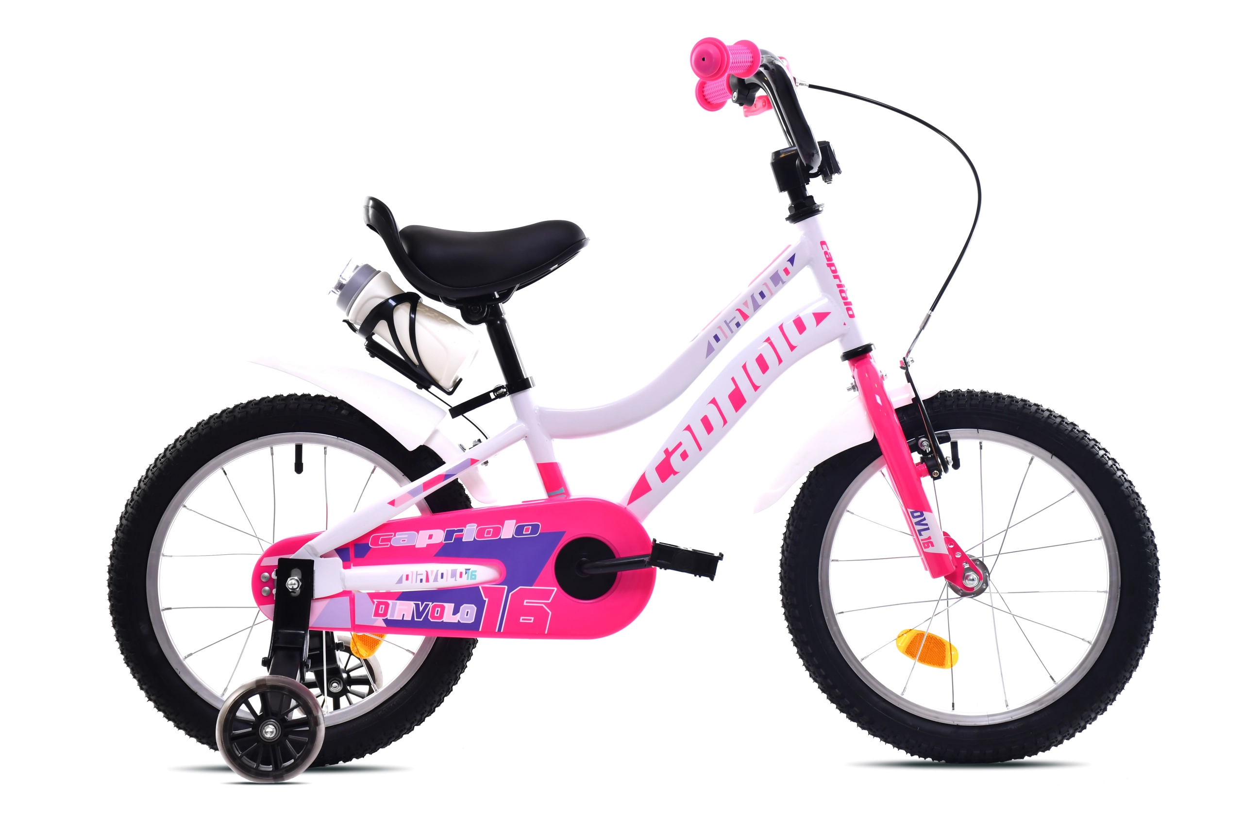 DIAVOLO KID 16"HT white pink