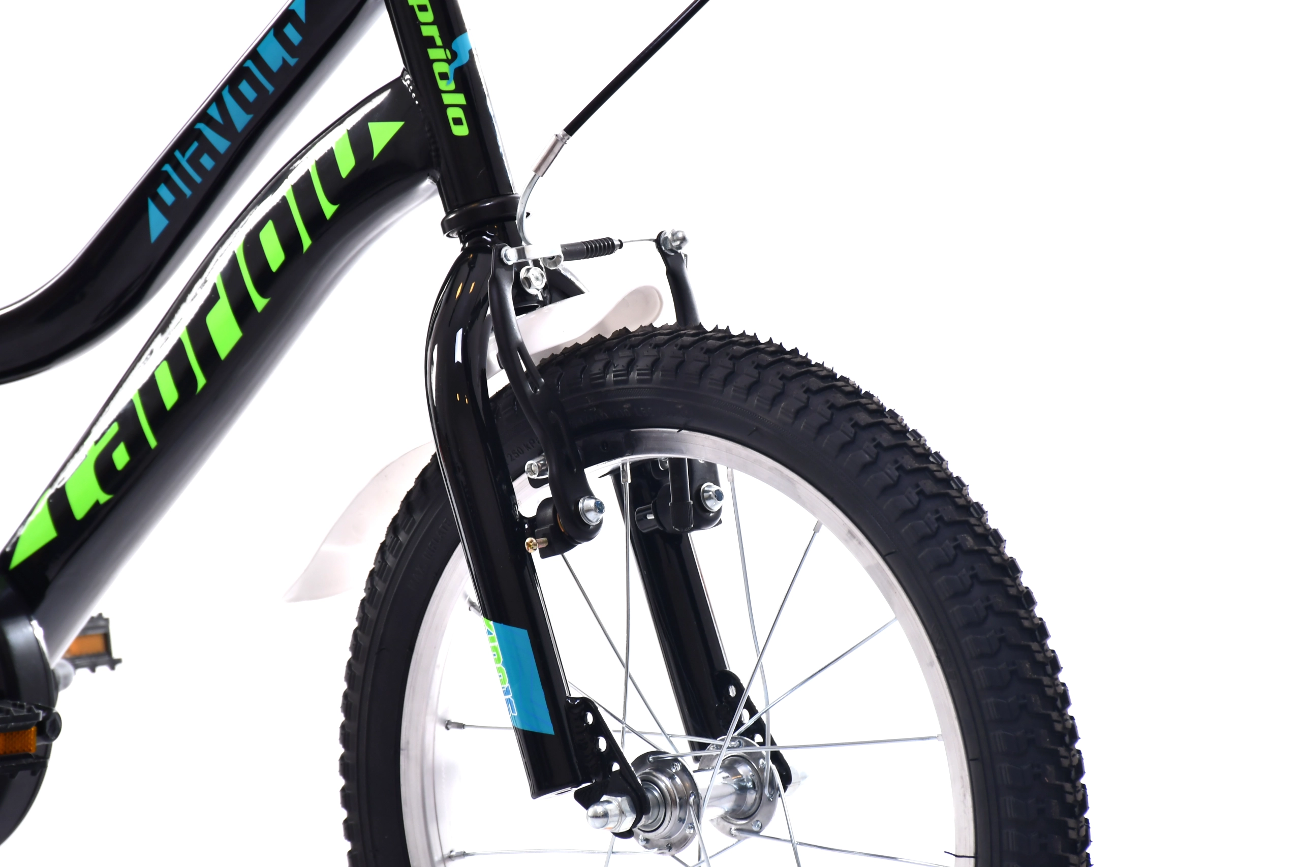 DIAVOLO KID 16"HT black green