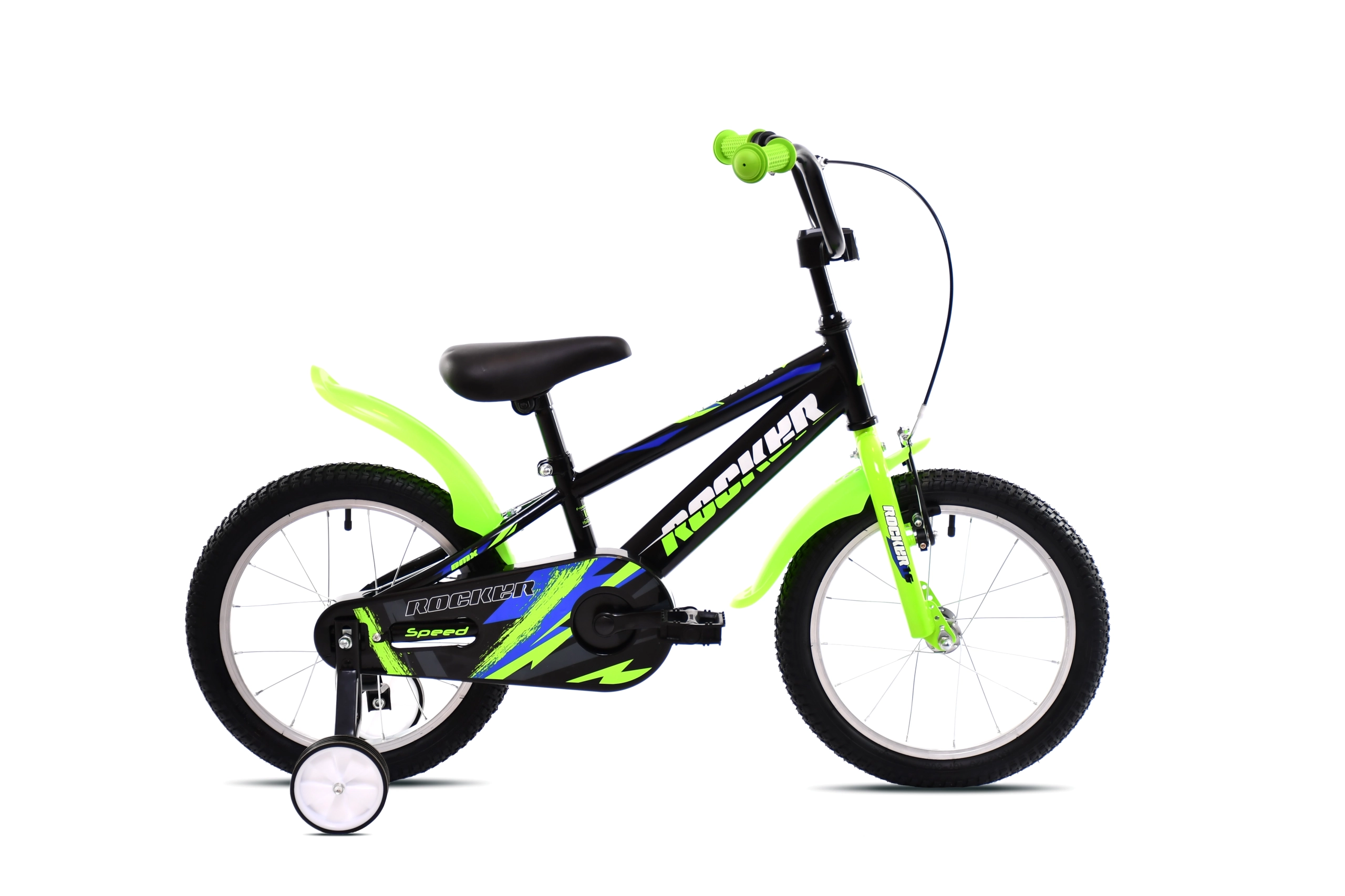 BMX 16"HT ROCKER black-green