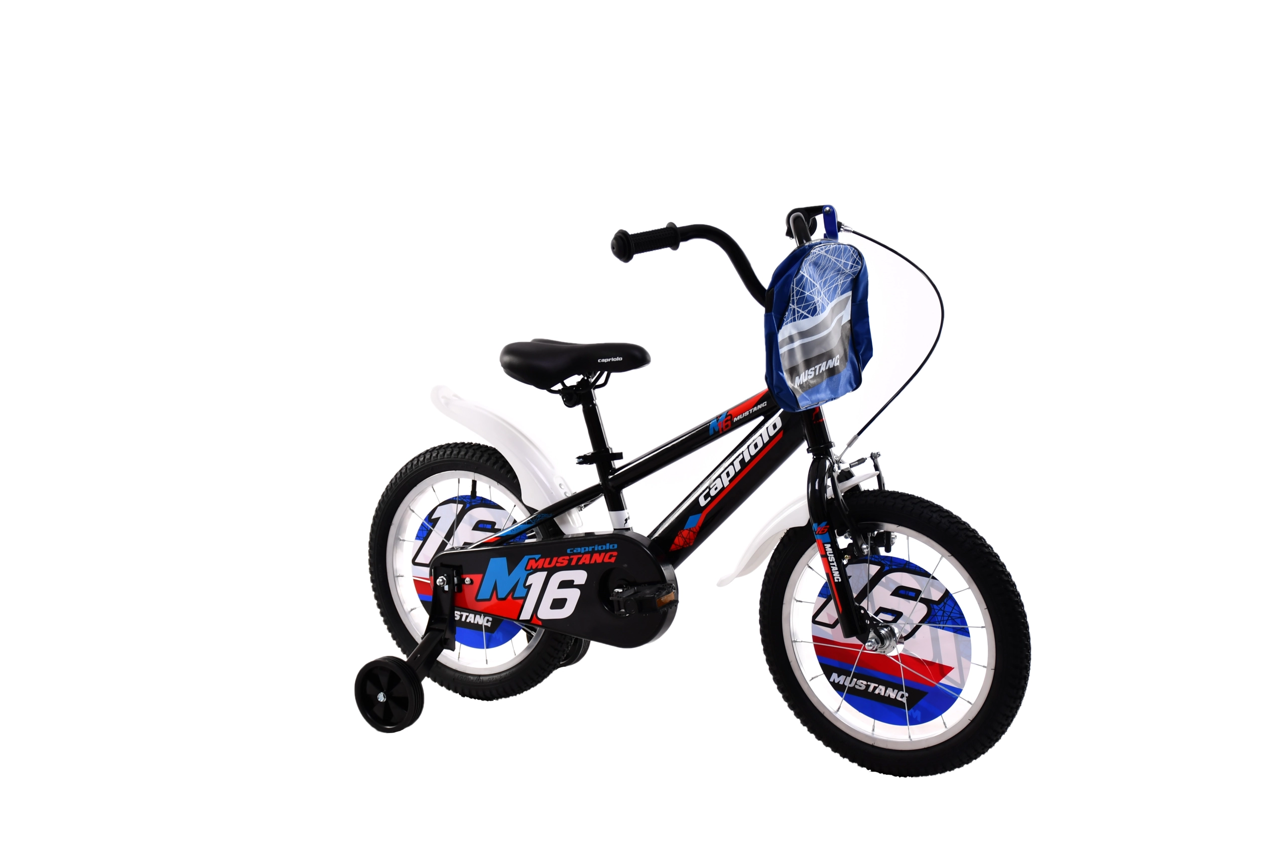 BMX 16"HT MUSTANG black-red