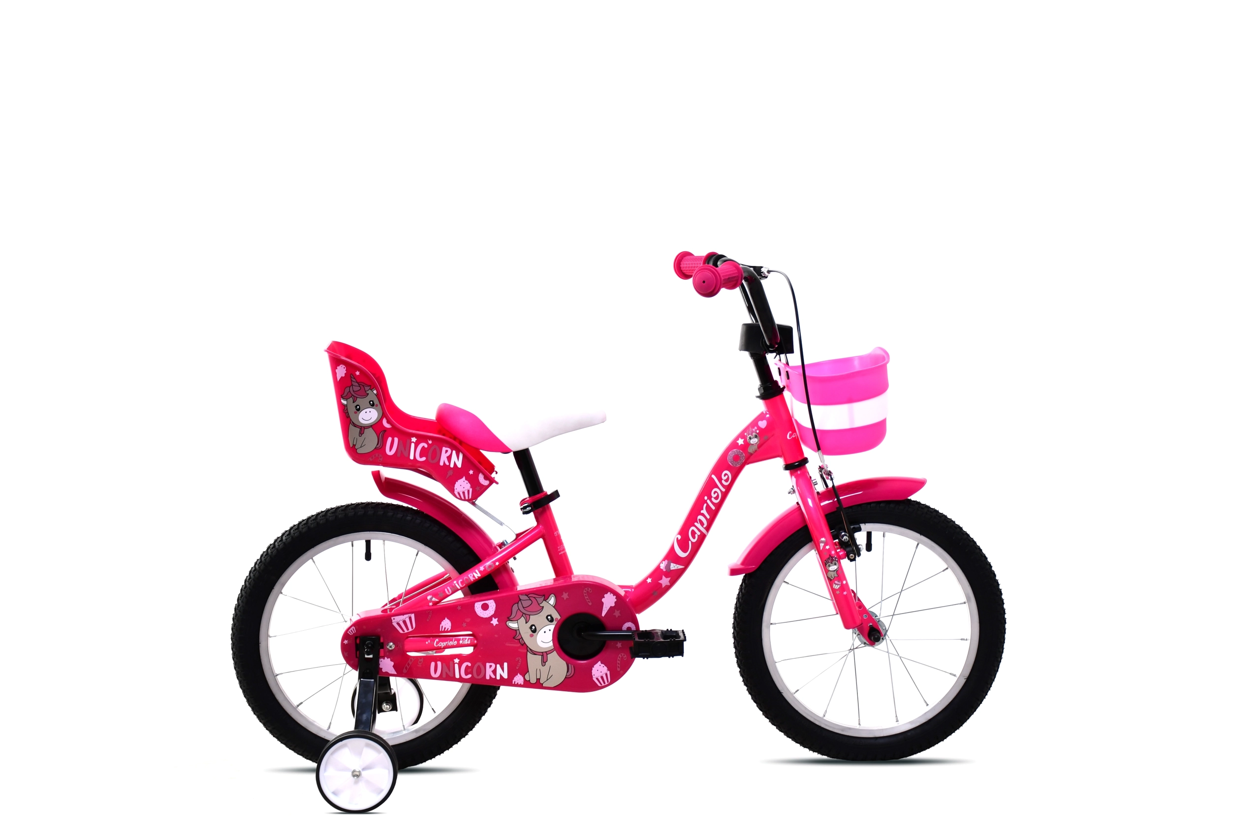 BMX 16"HT VIOLA pink-belo