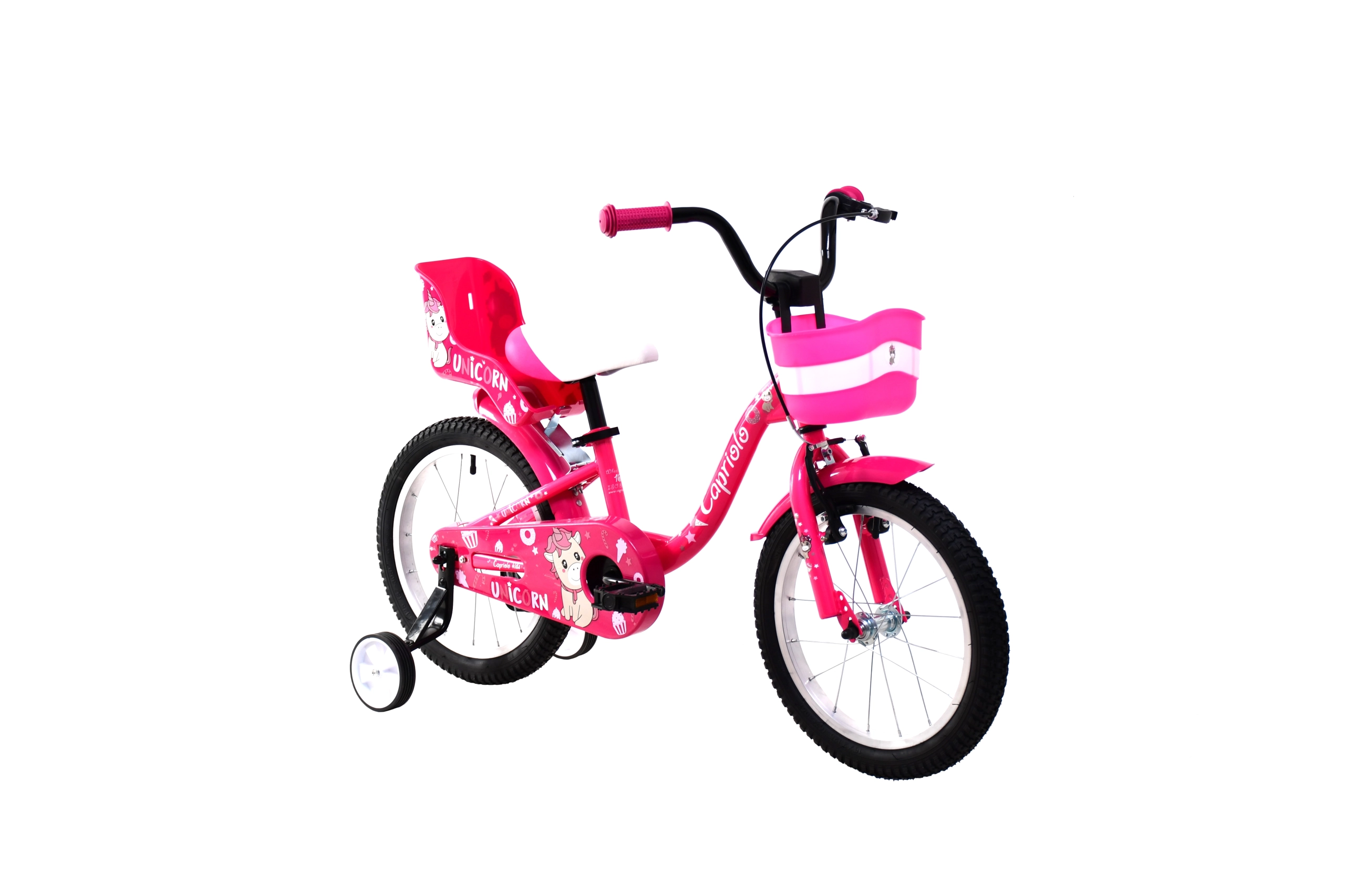 BMX 16"HT VIOLA pink-belo