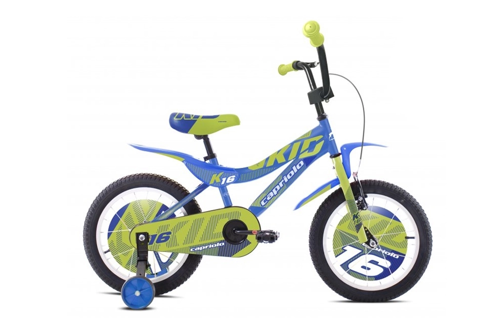 BMX 16"HT KID blue-lime
