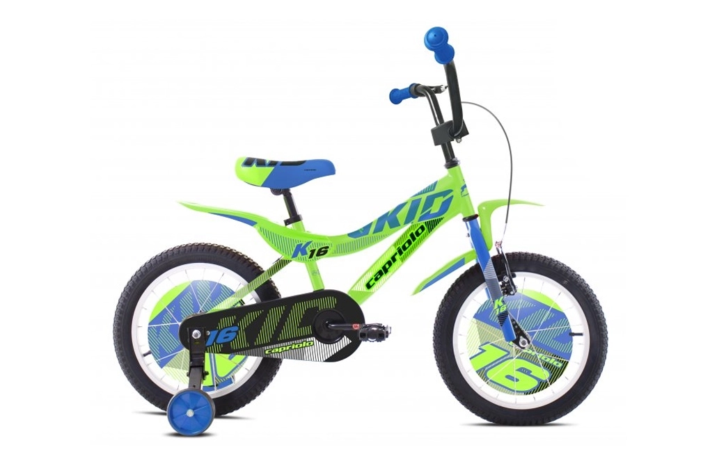 BMX 16"HT KID green-blue
