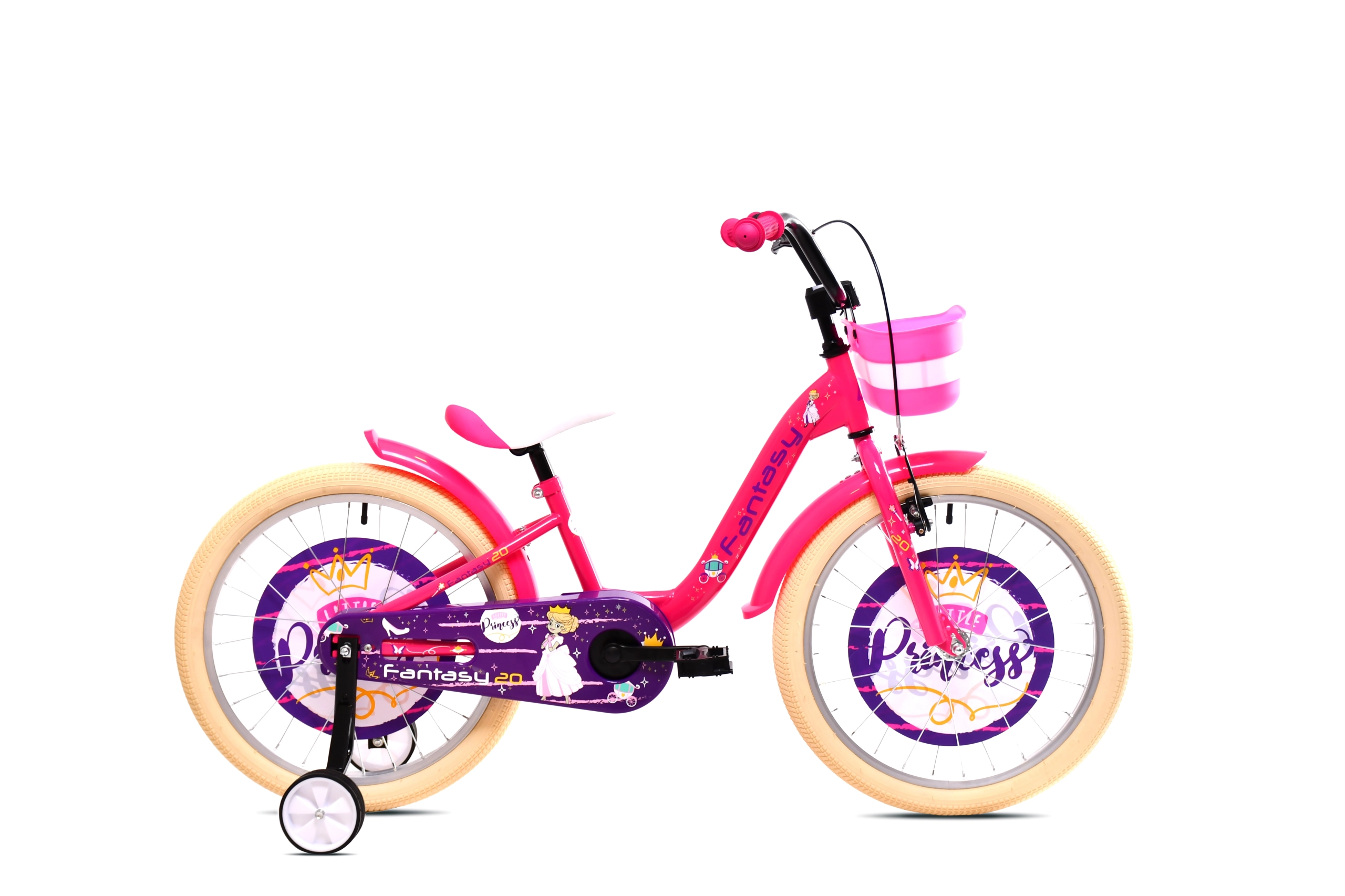 BMX 20"HT FANTASY pink-purple