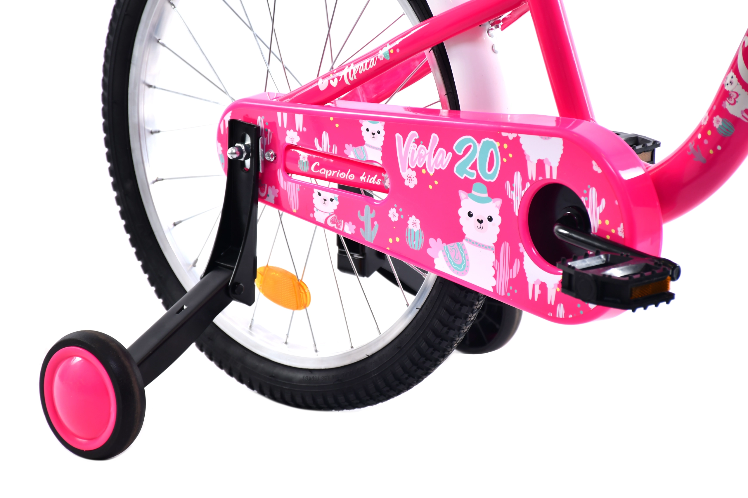 BICIKL CAPRIOLO VIOLA 20"HT pink-belo