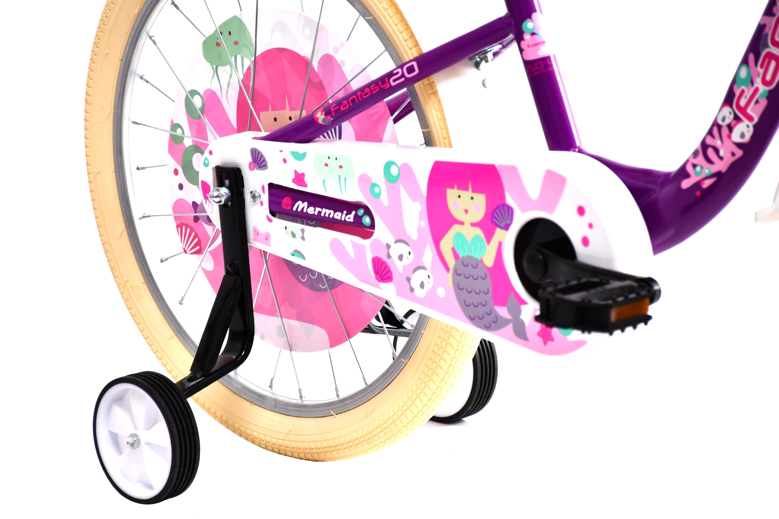 BMX 20"HT FANTASY purple-pink