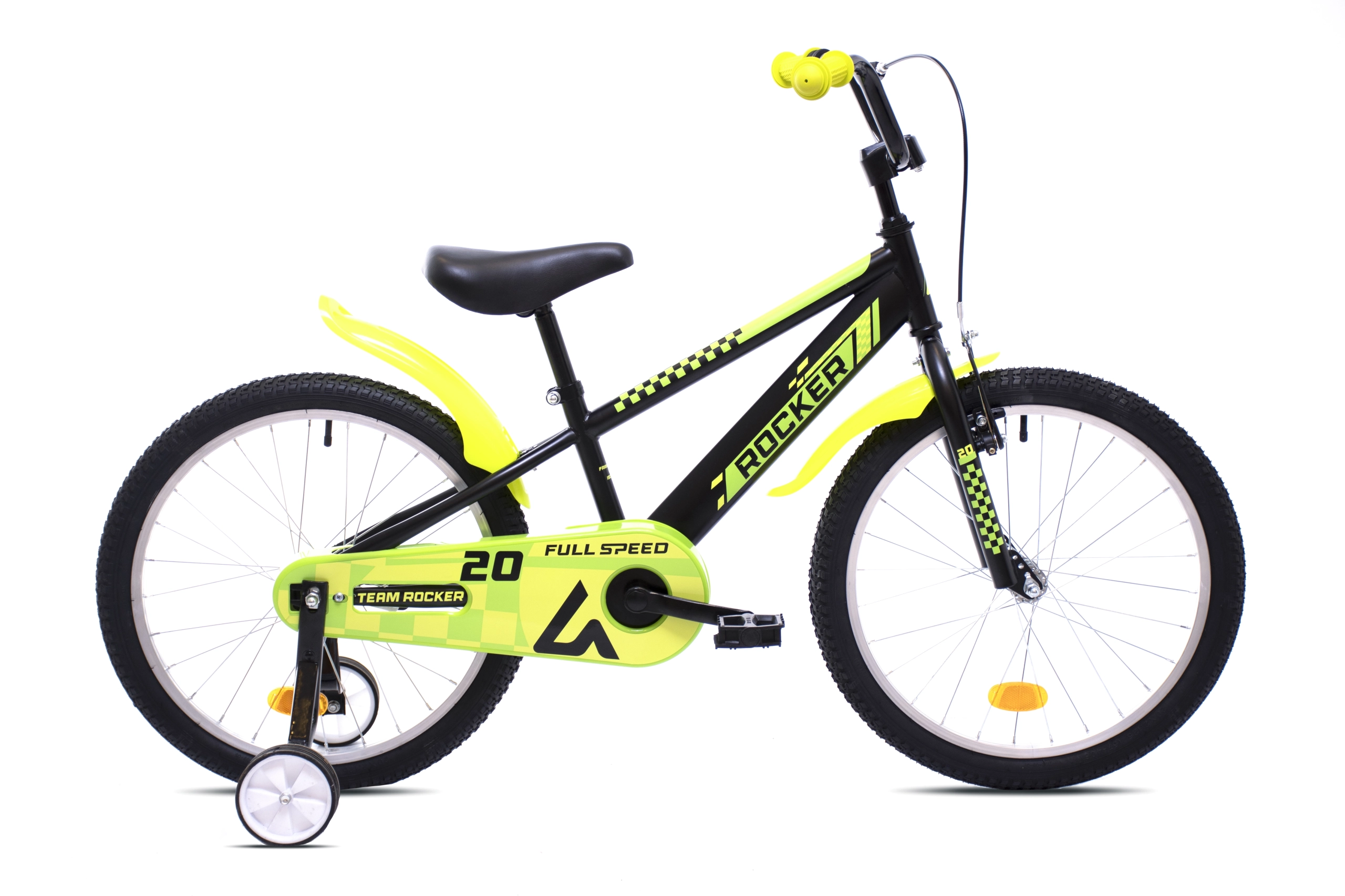 BMX 20"HT ROCKER black-green