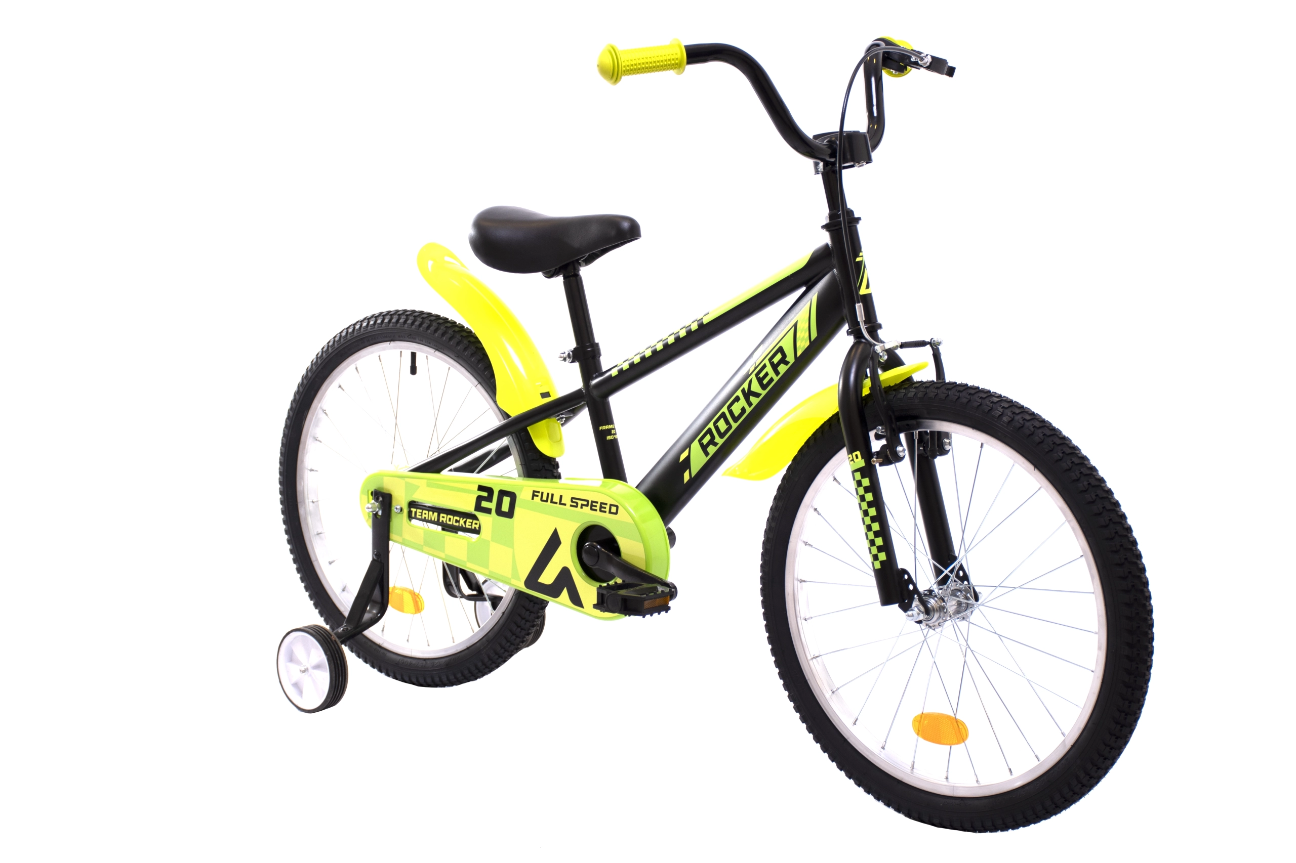 BMX 20"HT ROCKER black-green