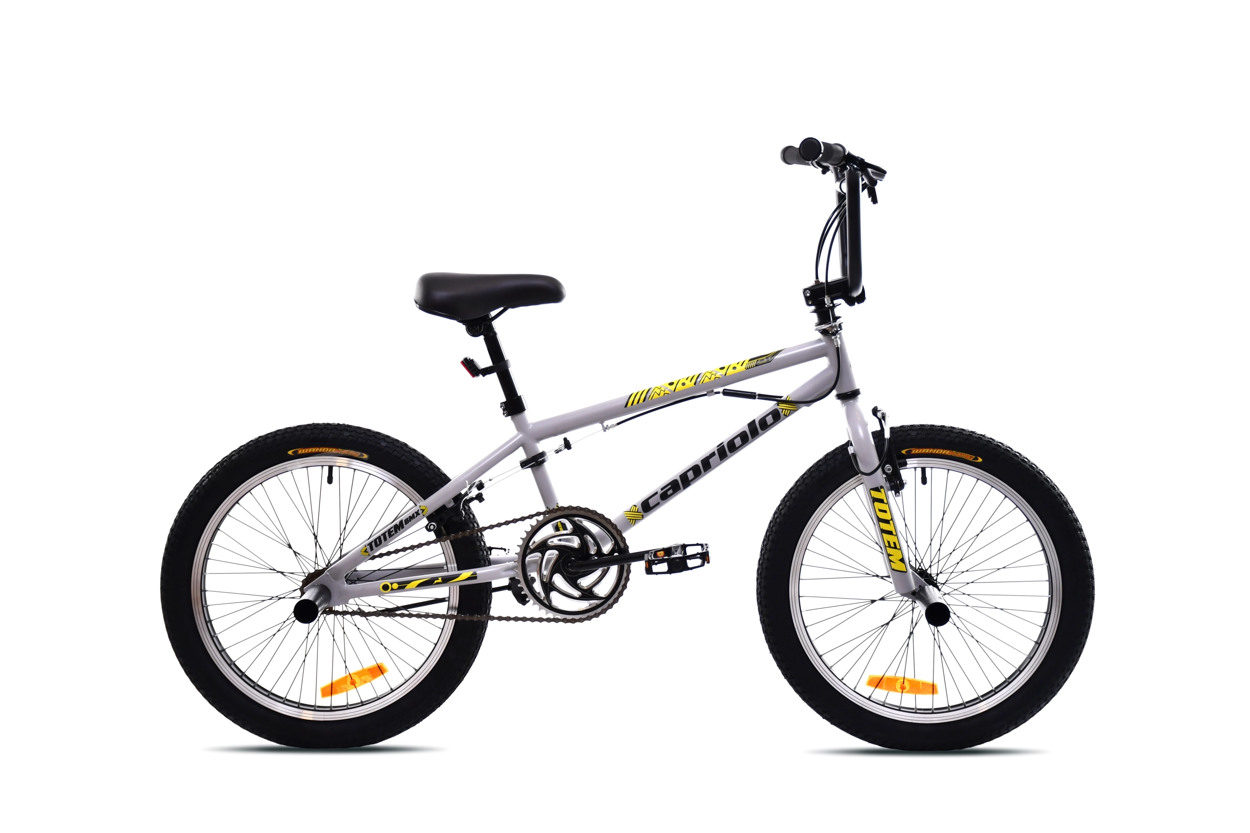 BMX 20"HT TOTEM grey-yellow