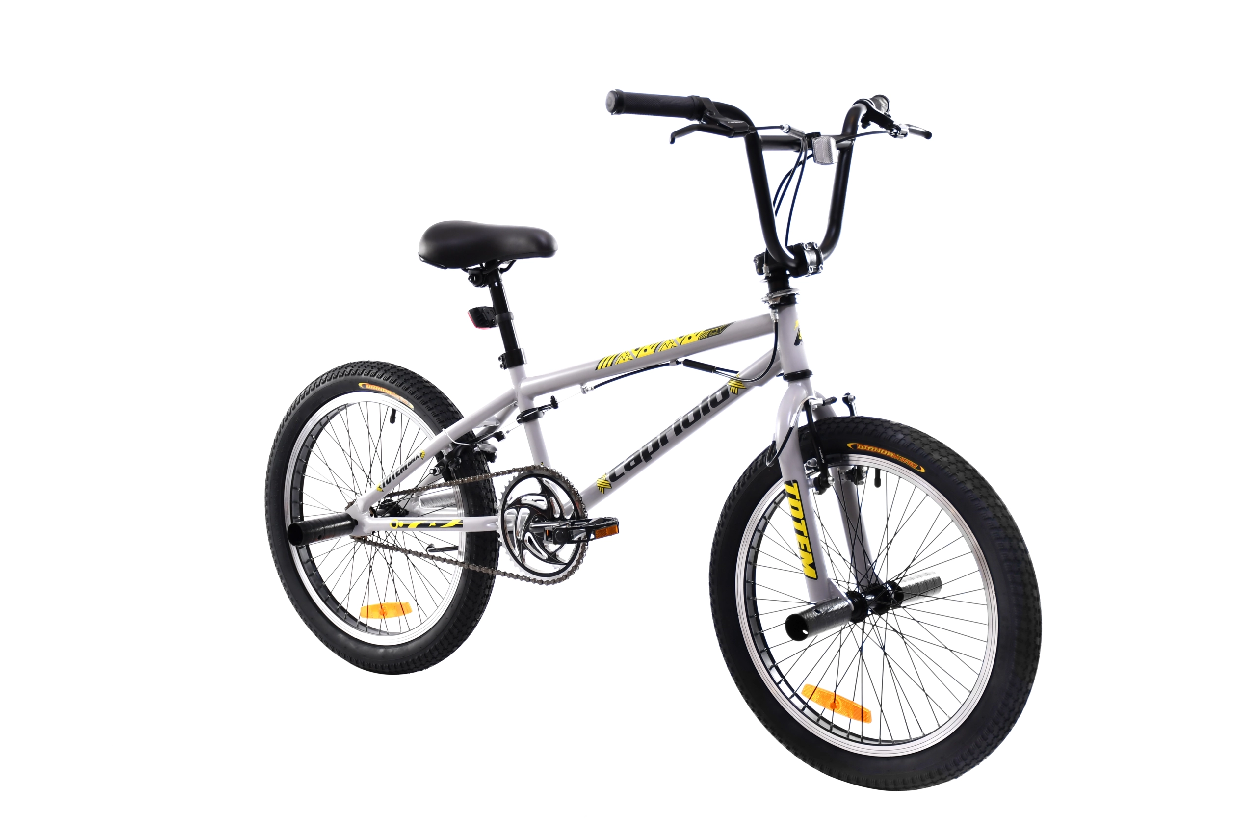 BMX 20"HT TOTEM grey-yellow