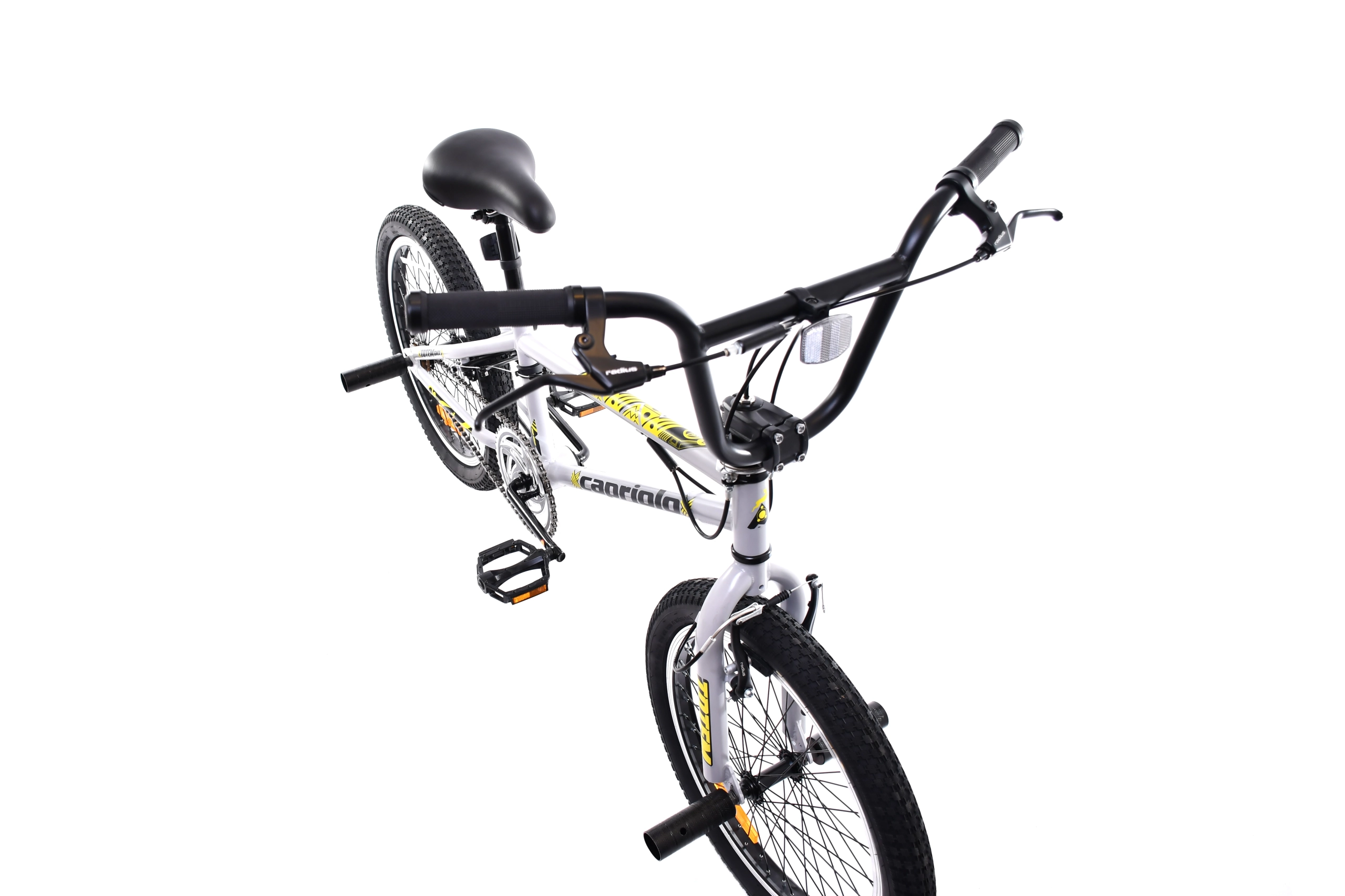 BMX 20"HT TOTEM grey-yellow
