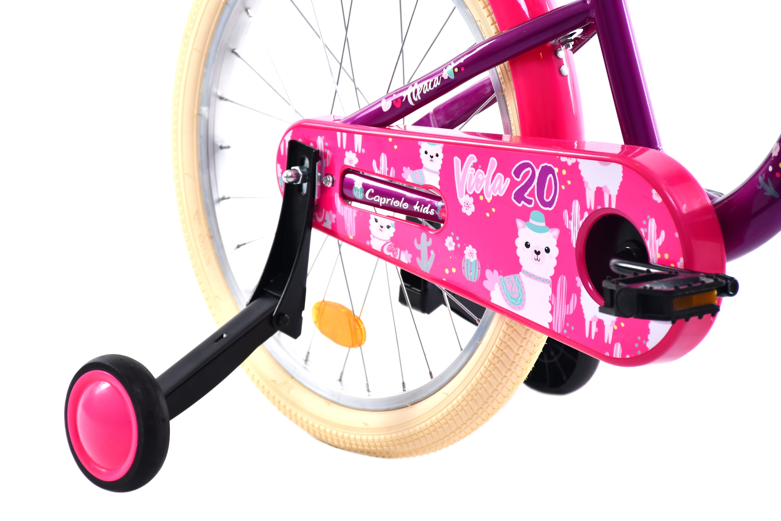 BICIKL CAPRIOLO VIOLA 20"HT ljubičasto-pink