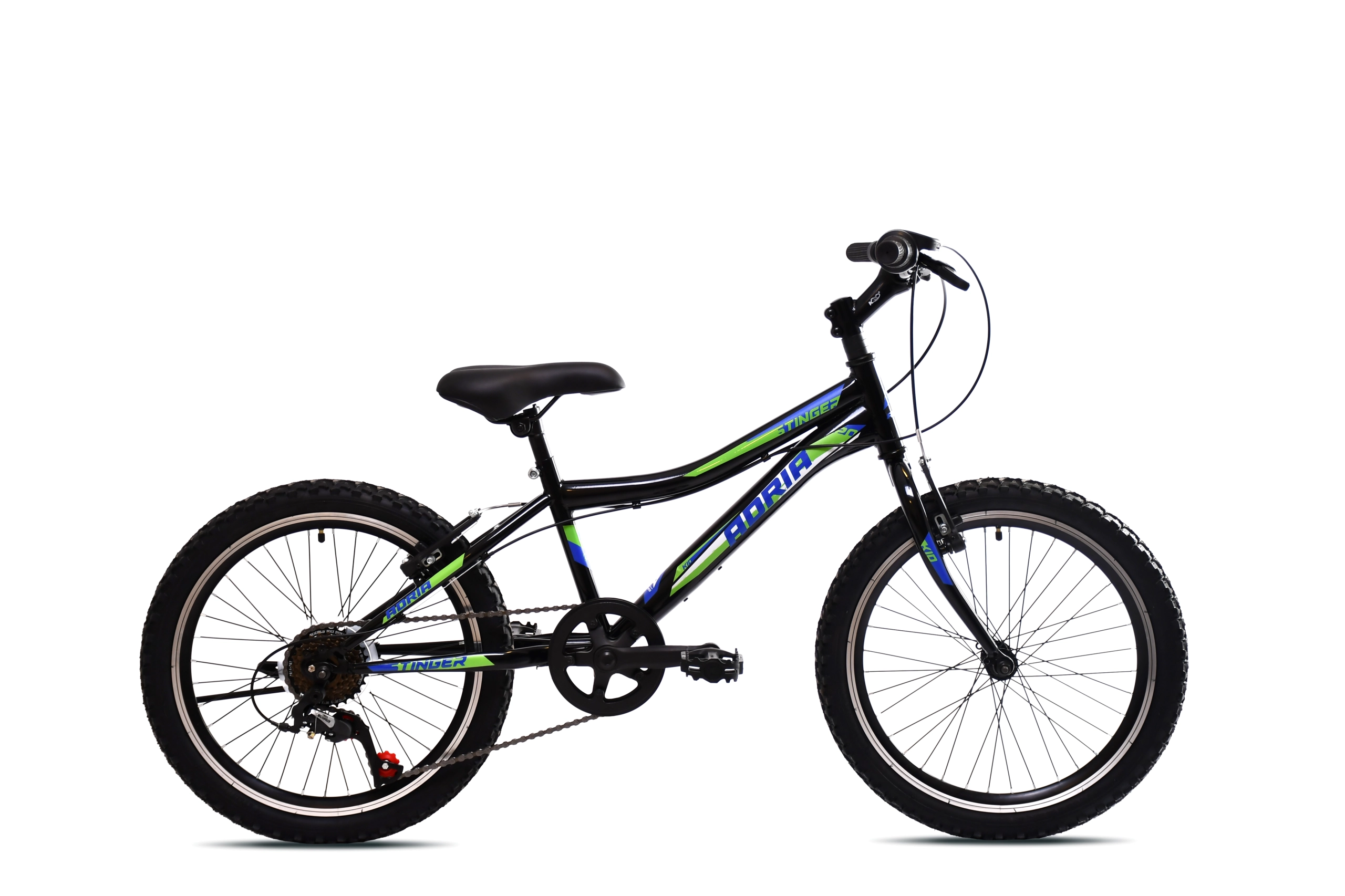 MTB STINGER 20"/7HT crno-zelen