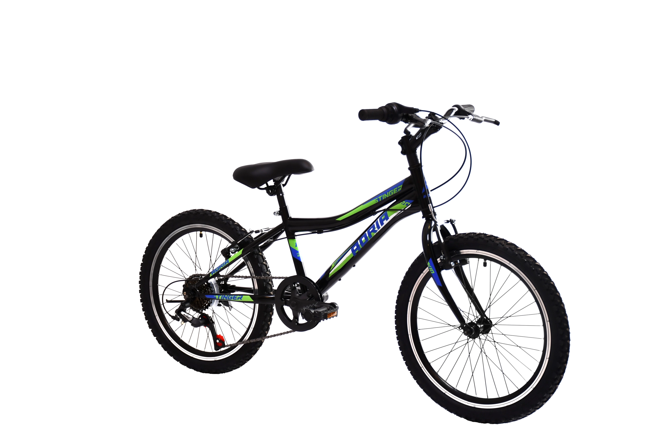MTB STINGER 20"/7HT crno-zelen