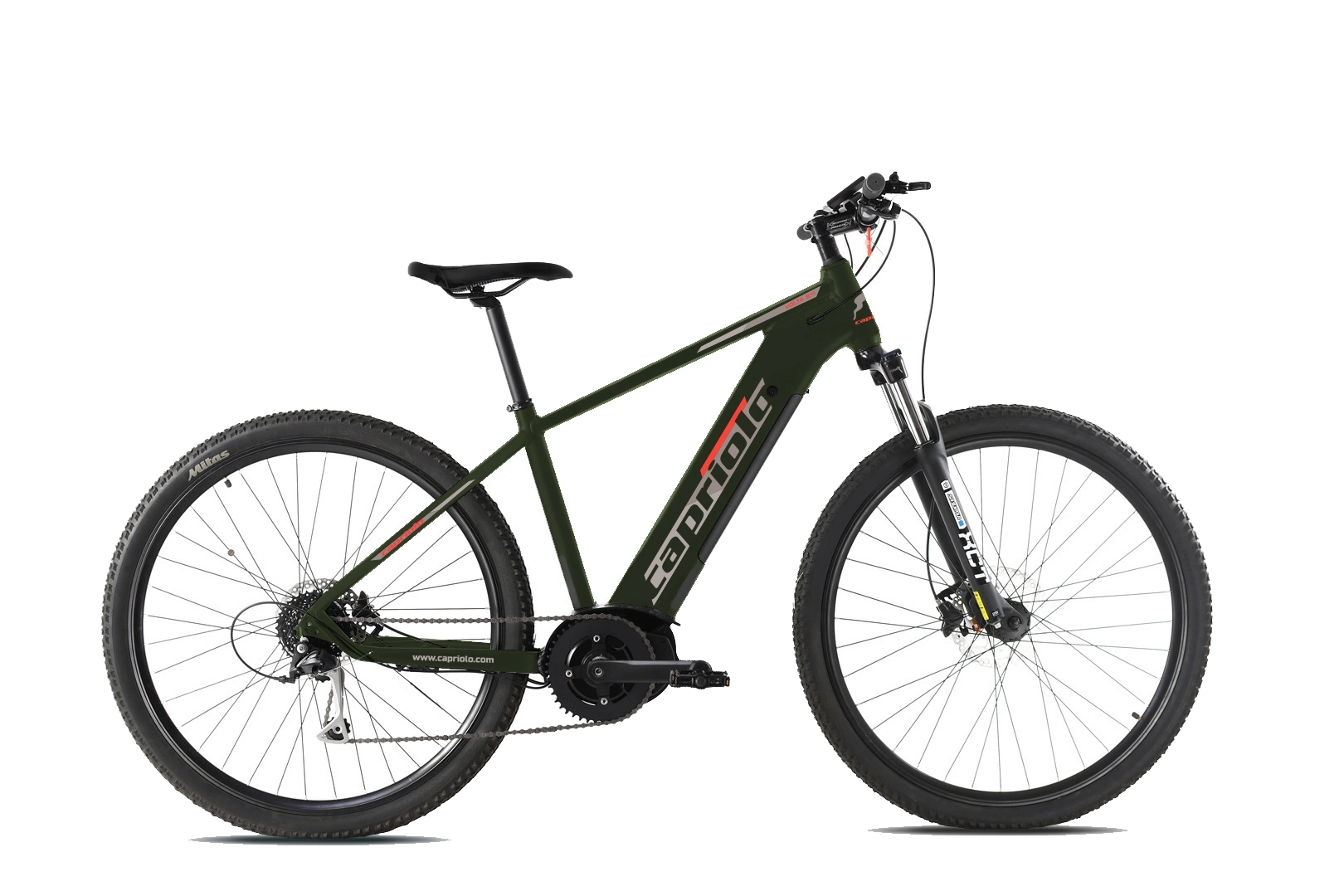 VOLTA 9.4 E-BIKE 29" zele-crve