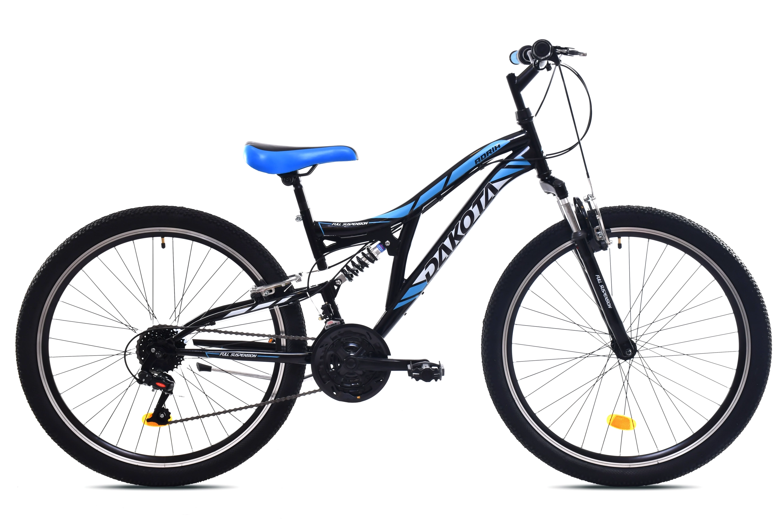 BICIKL DAKOTA 26"/21HT crno-plavo-belo 19"