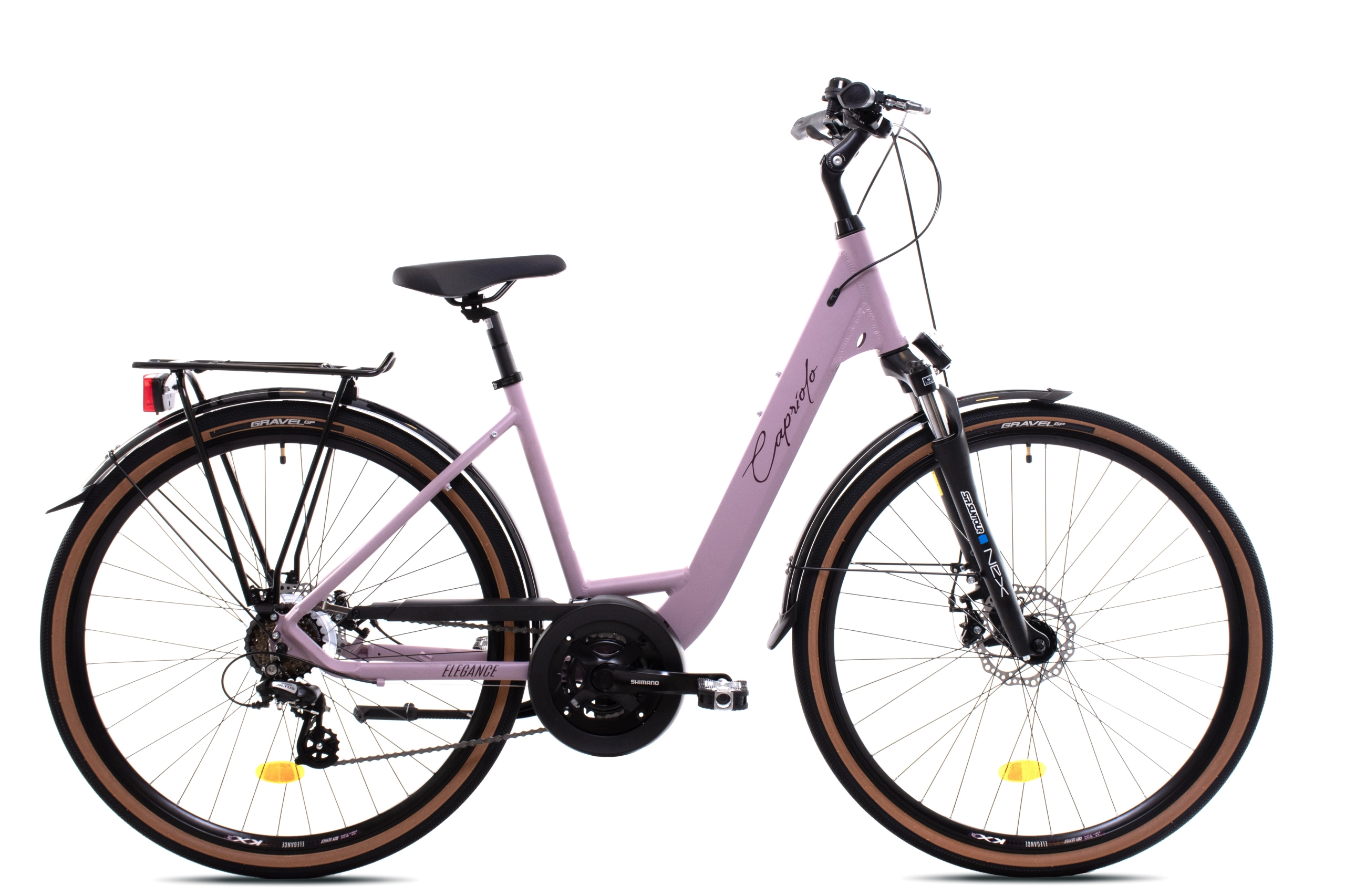 BICIKL CAPRIOLO ELEGANCE TOUR LADY 28"/14AL ljubičasto 18"