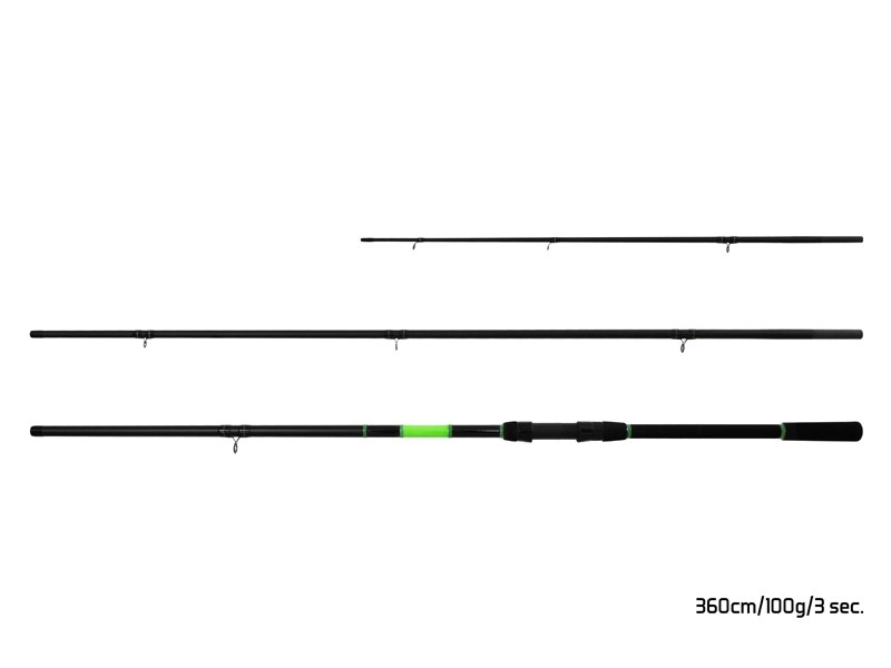 ŠTAP DELPHIN WASABI FEEDER NXT 360CM 100G 3PC + 3TIPS