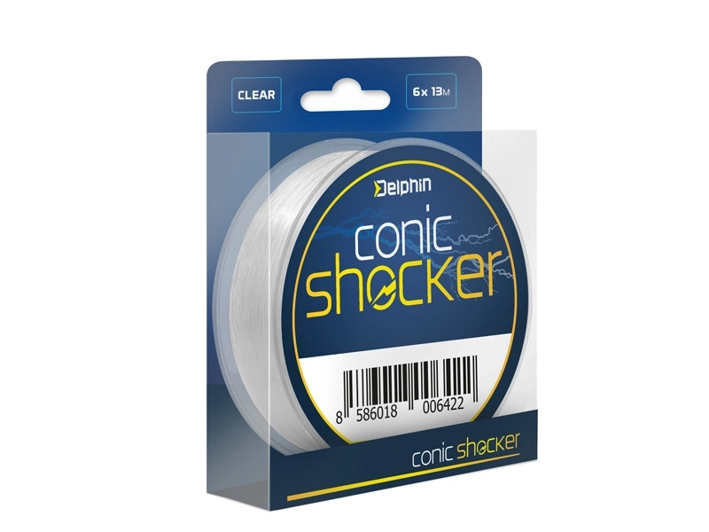 DAMIL PREDVEZ DELPHIN CONIC SHOCKER 6 X 13M 0.28-0.50MM