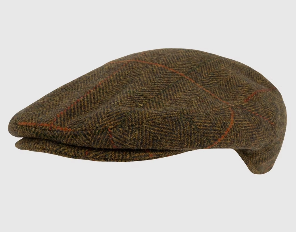 JACK PYKE ENGLESKA KAPA WOOL BLEND TWEED BROWN 59