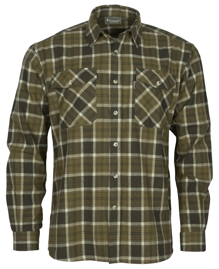 PINEWOOD KOŠULJA HARJEDALEN OLIVE/KHAKI 2XL