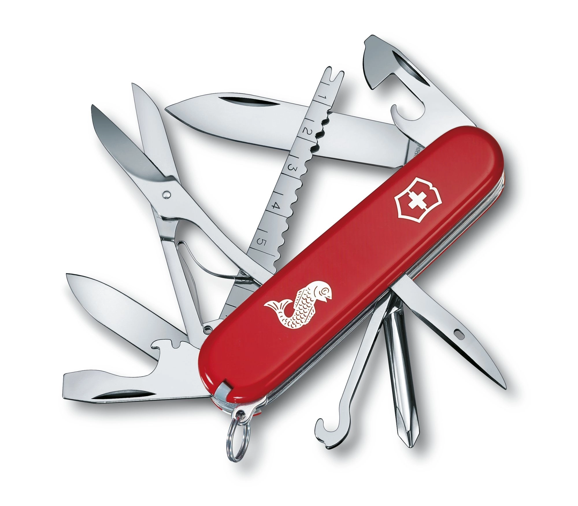 NOŽ VICTORINOX FISHERMAN 91 RED 1.4733.72