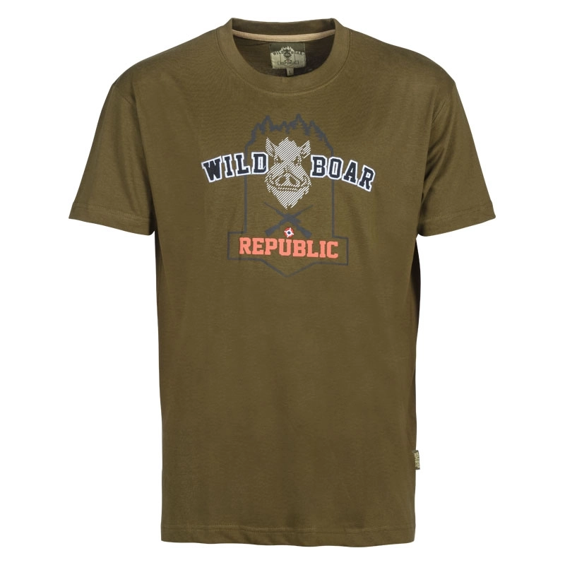 MAJICA WILD BOAR REPUBLIC 15205 ZELENA 2XL