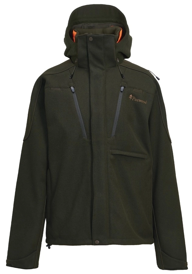 PINEWOOD JAKNA FURUDAL HUNTERS WOOL MOSS GREEN 2XL