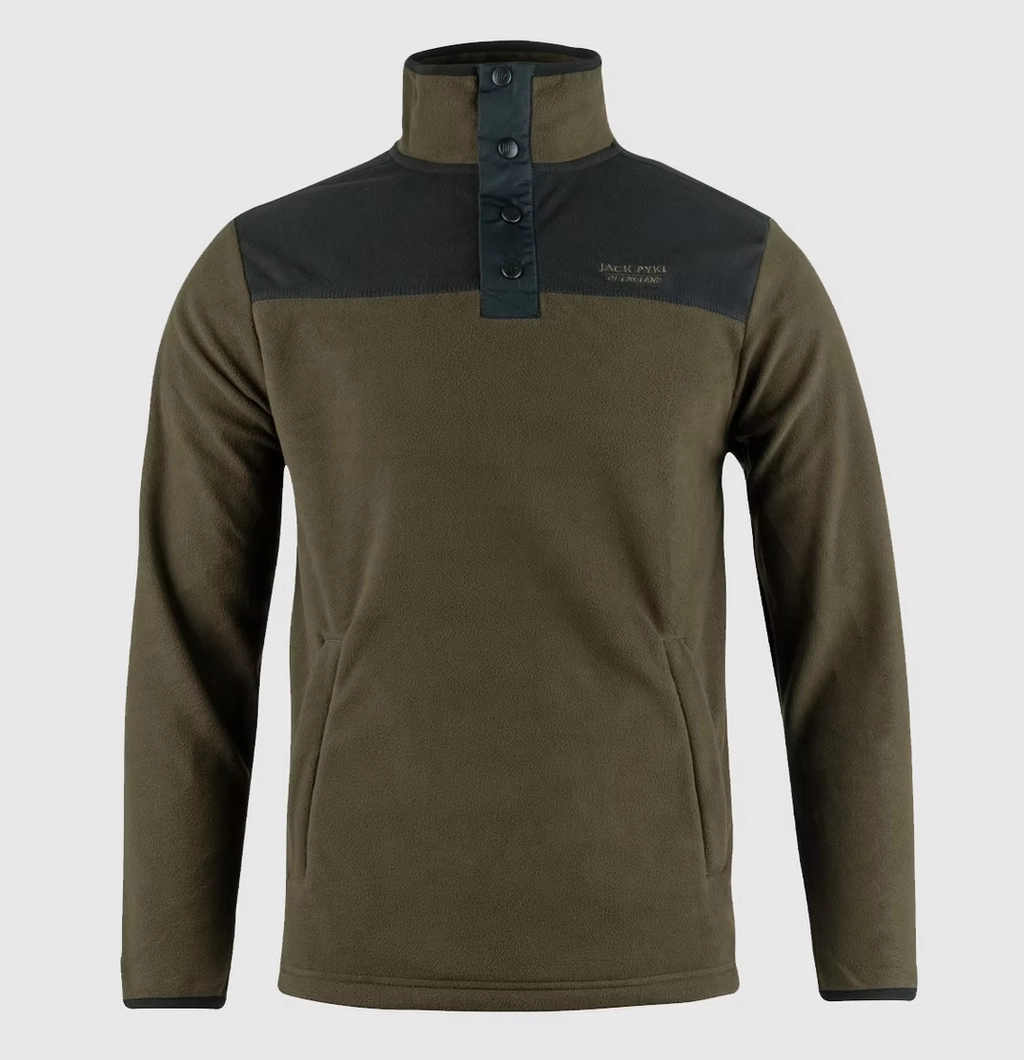 JACK PYKE POLAR JAKNA SNAP NECK DARK OLIVE 3XL
