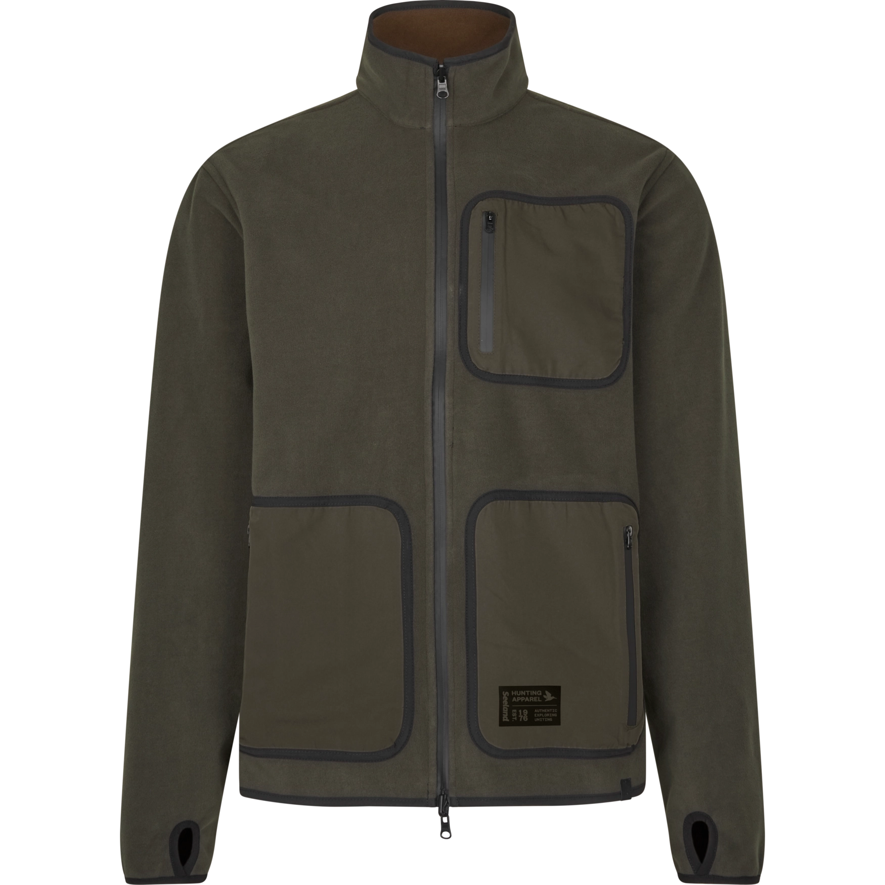 POLAR JAKNA SOLID REVERSIBLE GRIZZLY BROWN/DEMITASSE BR. 3XL