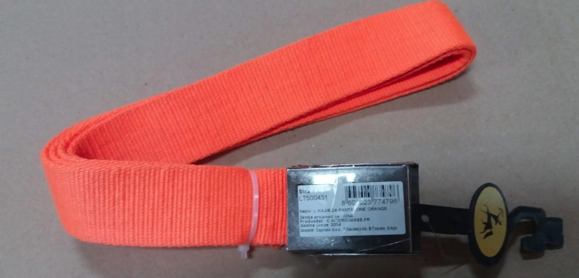 L.KAJIS ZA PANTALONE ORANGE