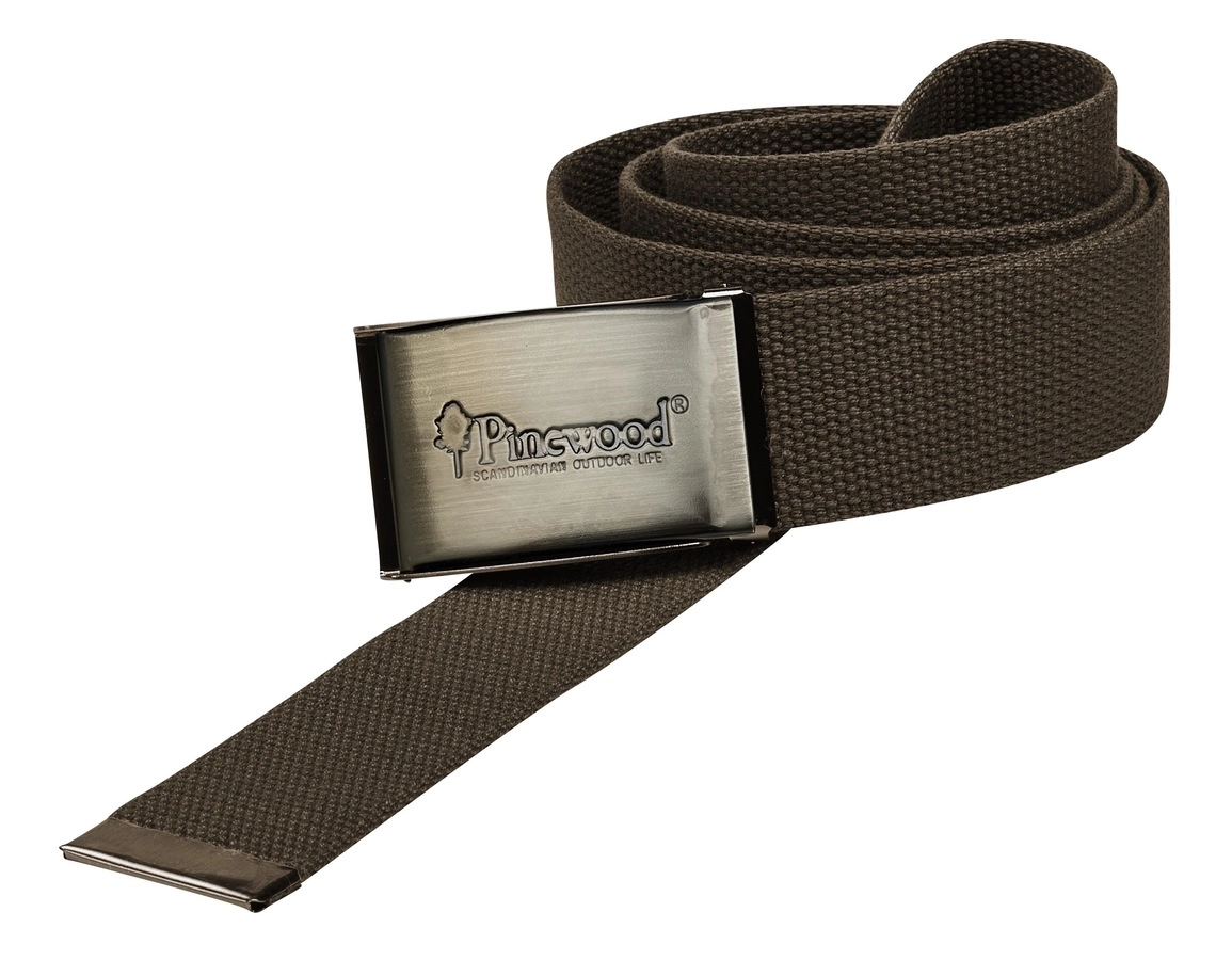 PINEWOOD KAIŠ CANVAS BROWN