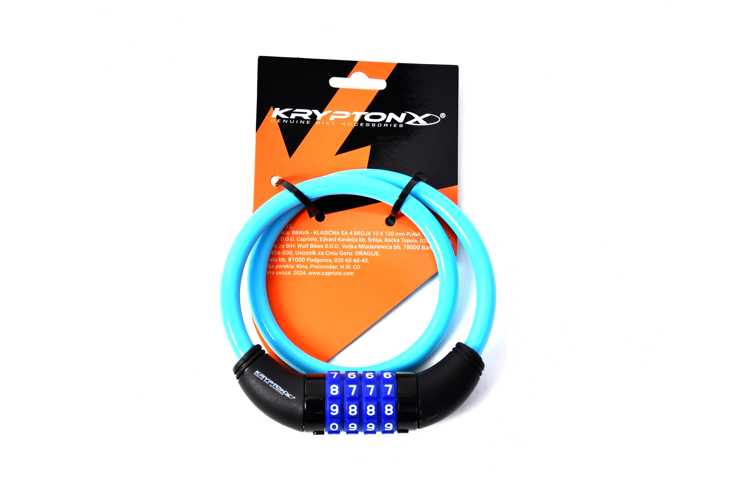 BRAVA-KLASIČNA SA 4 BROJA 10x60 PLAVA