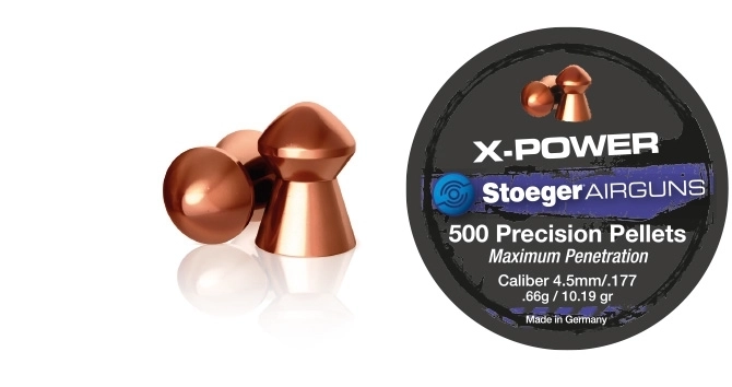 DIJABOLE STOEGER X-POWER 4,5mm 1/500 0,66g