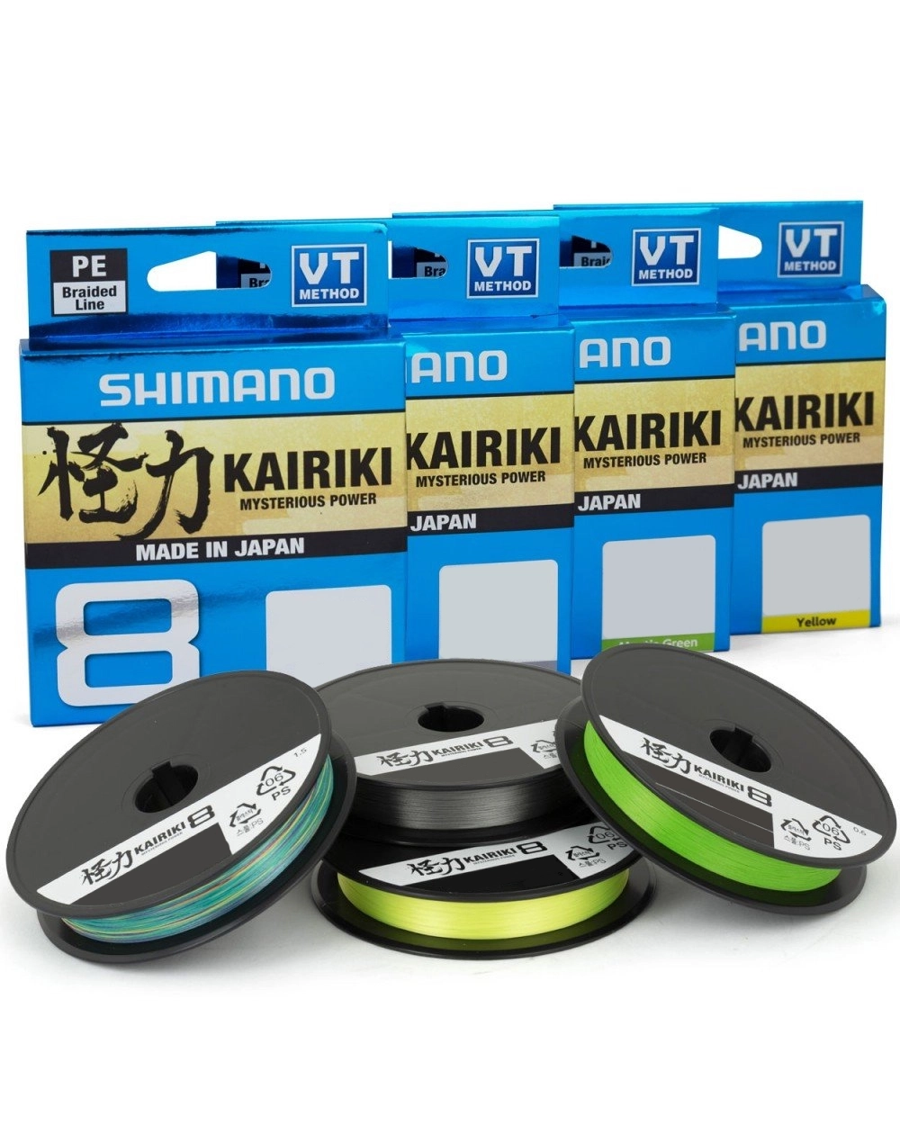 STRUNA SHIMANO KAIRIKI 8 150M 0.23MM YELLOW
