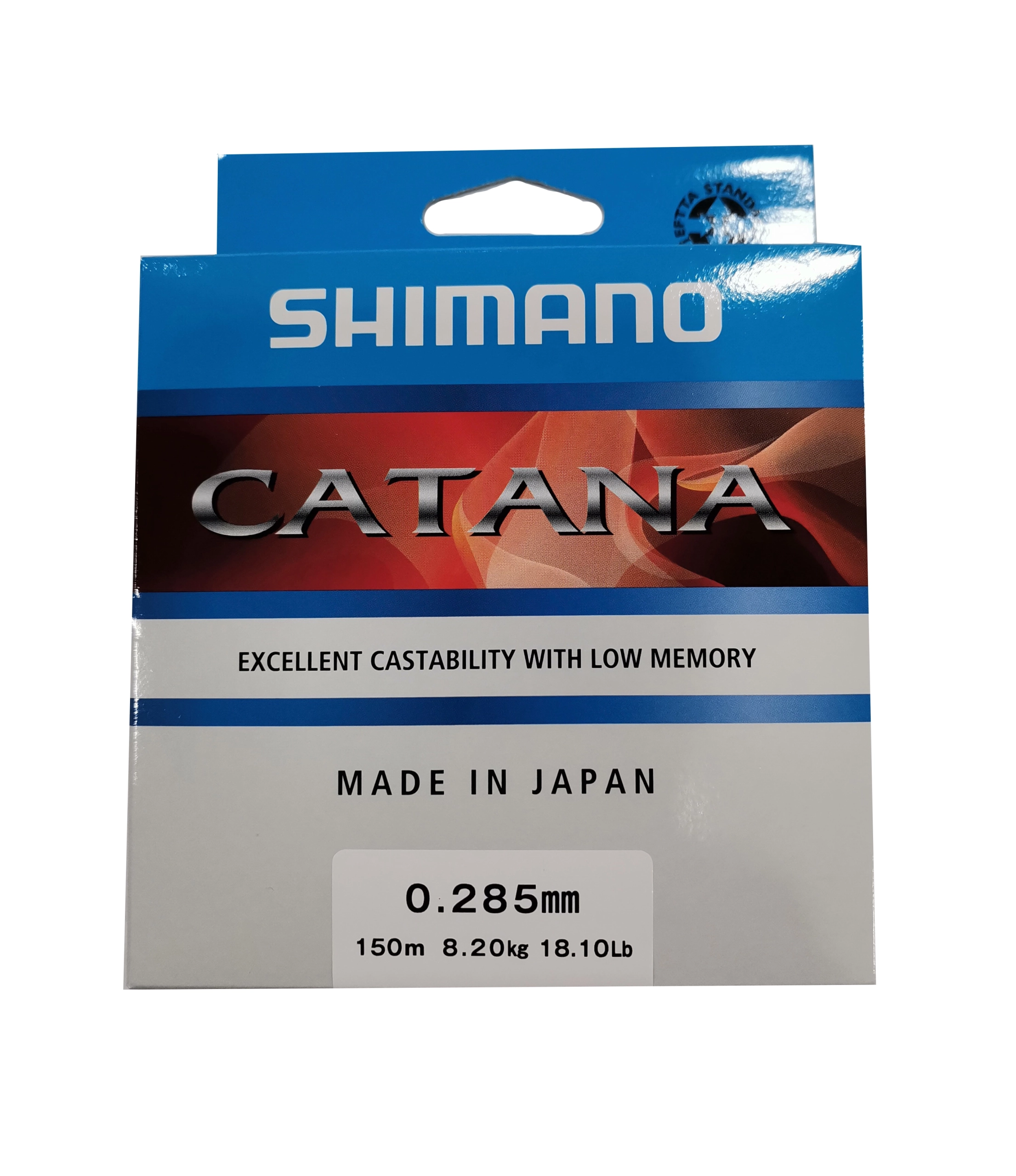 MONOFIL CATANA 150M 0.285MM 8.2KG GREY