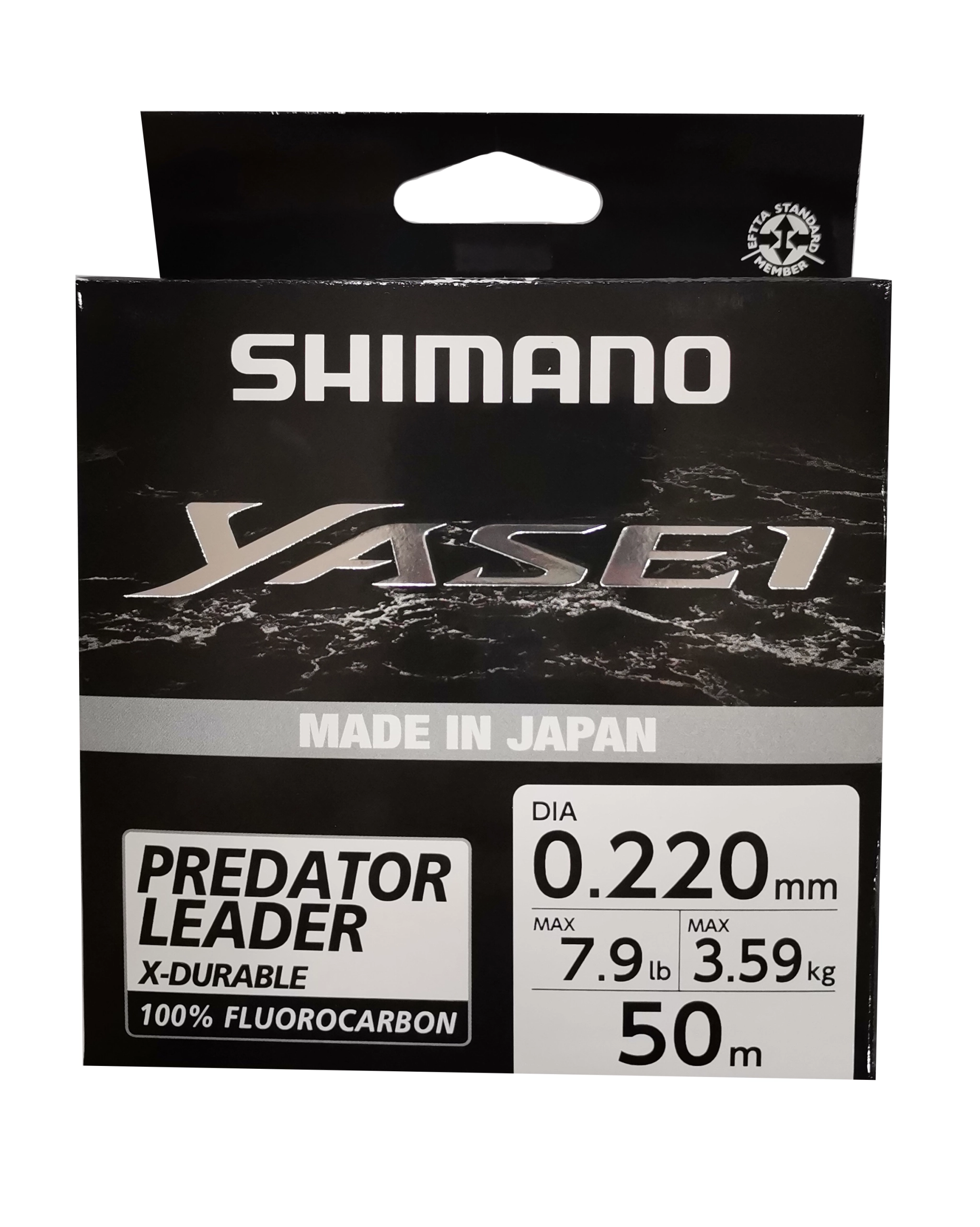 FLUOROCARBON SHIMANO YASEI PREDATOR LEADER 50M 0.22MM 3.59KG