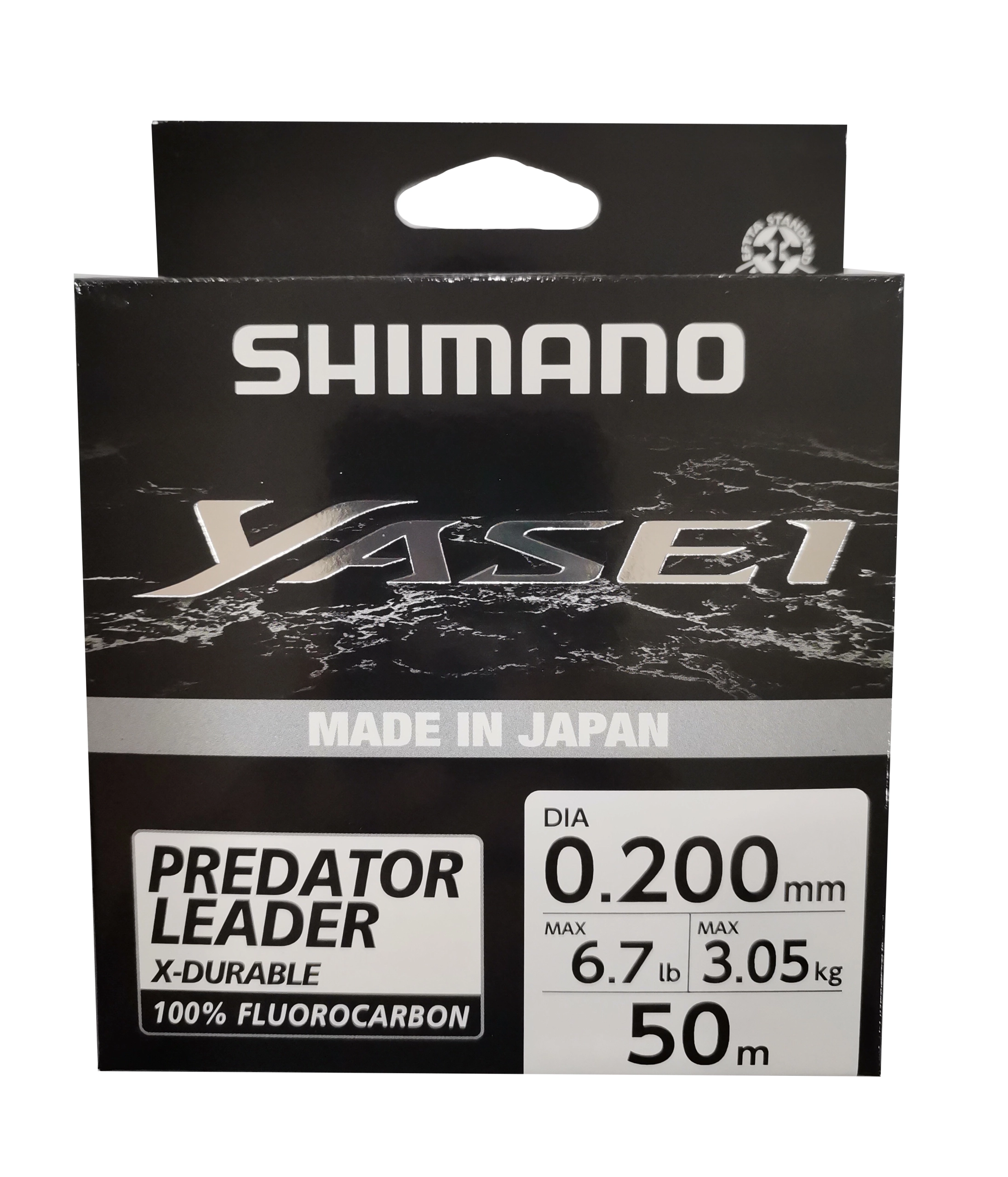 FLUOROCARBON SHIMANO YASEI PREDATOR LEADER 50M 0.20MM 3.05KG