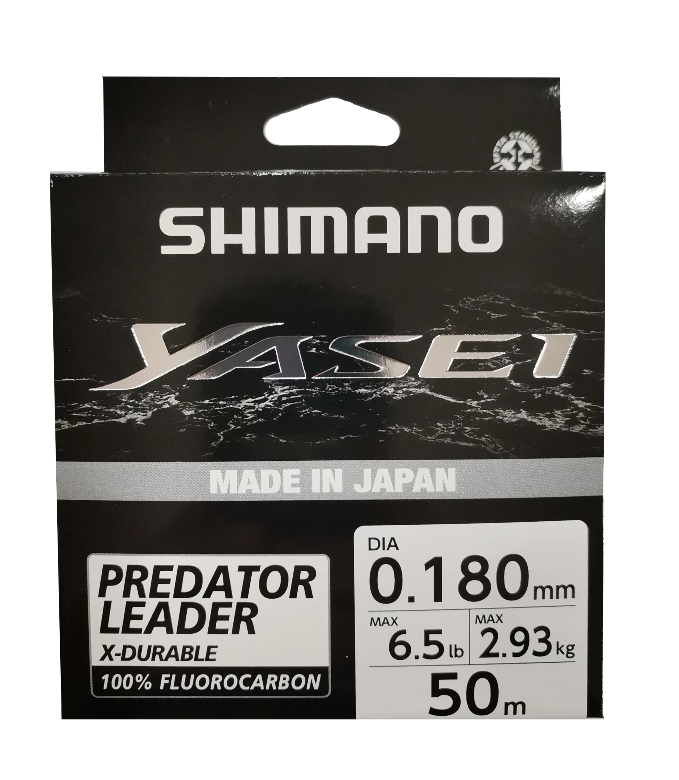FLUOROCARBON SHIMANO YASEI PREDATOR LEADER 50M 0.18MM 2.93KG