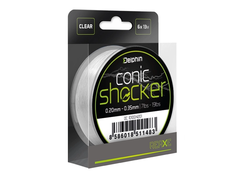 DAMIL PREDVEZ DELPHIN CONIC SHOCKER REAXE 6x13m 0.22mm-0.40mm