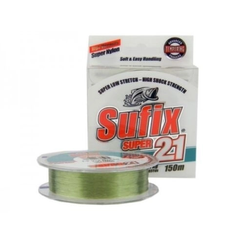 MONOFIL SUFIX SUPER 21 150m 0.40mm LO-VIS GREEN