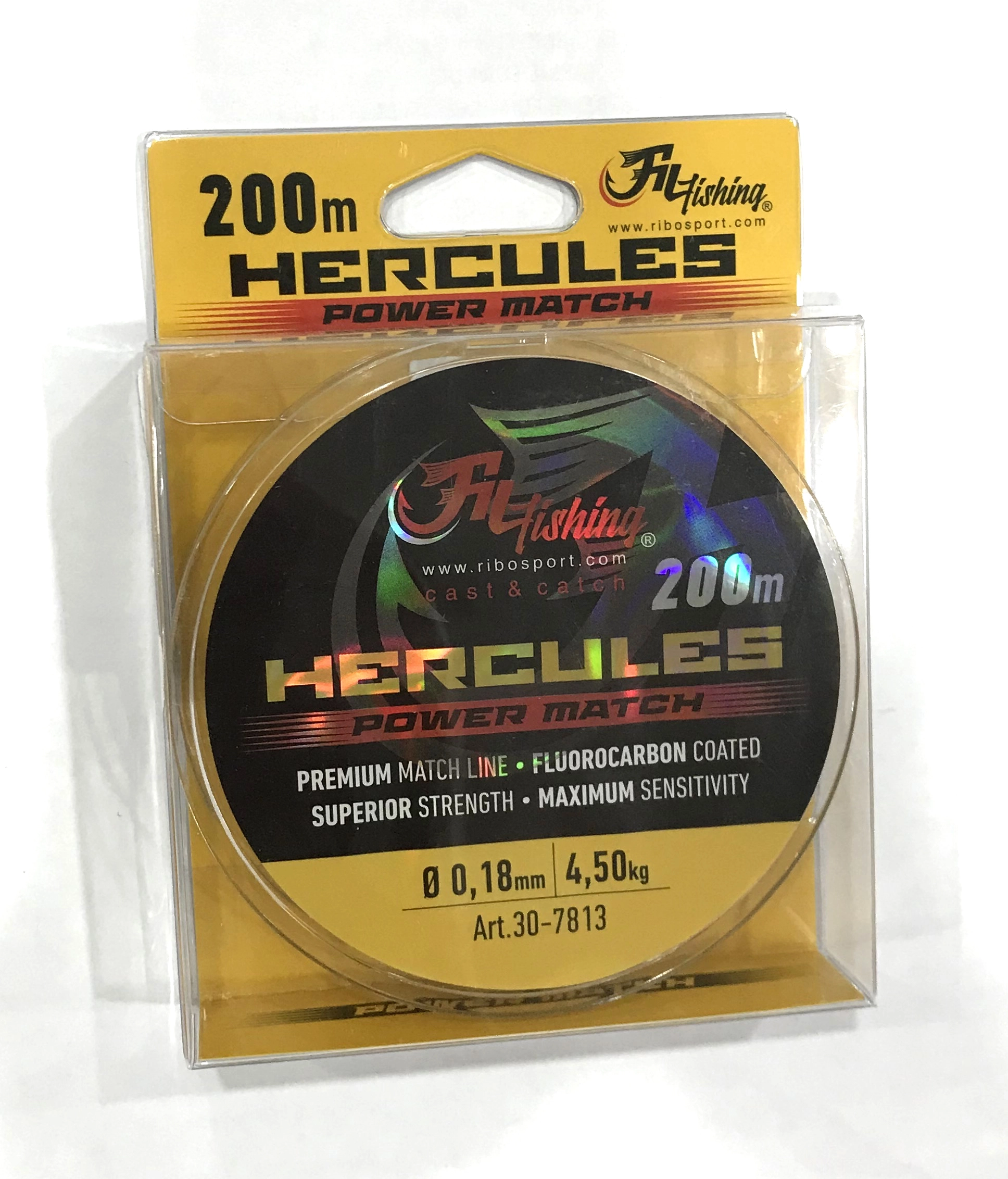 DAMIL FILFISHING HERCULES POWER MATCH 200M 0.18MM 4.50KG