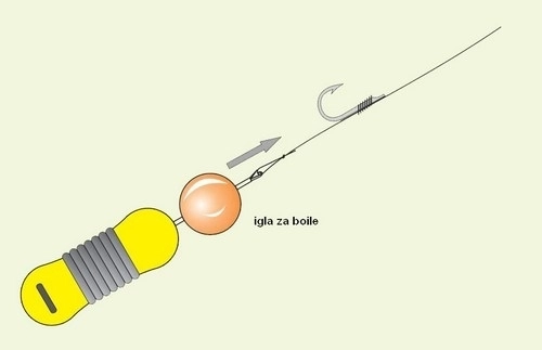 IGLA ZA BOILIE EXC BAITING HOOK 6091