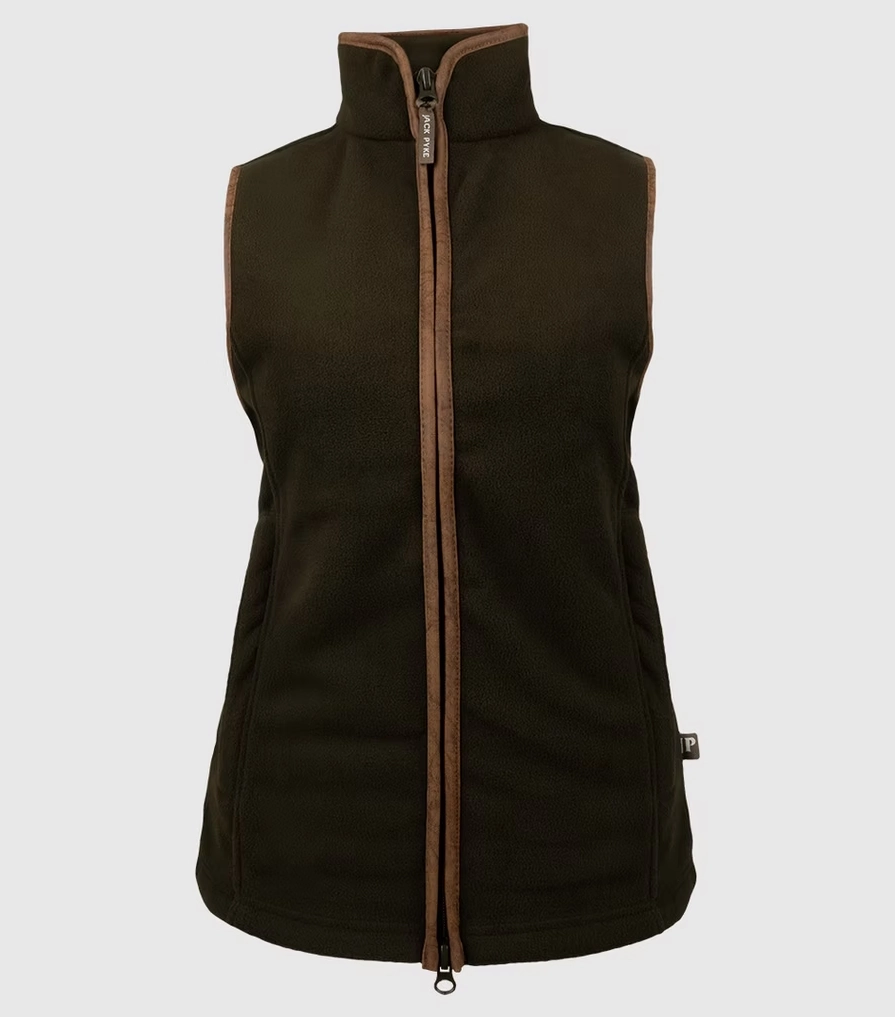 JACK PYKE ŽENSKI POLAR PRSLUK COUNTRYMAN DARK OLIVE L