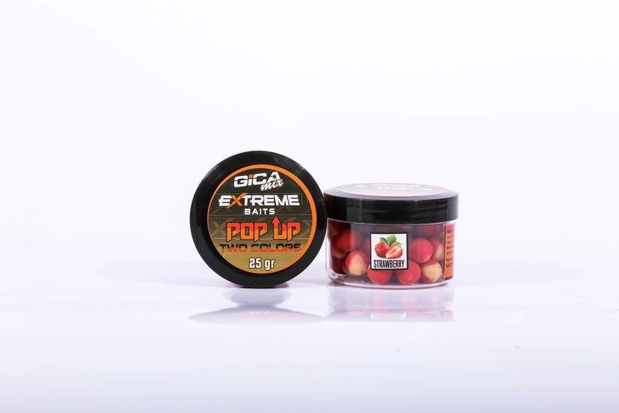 GICA POP UP TWOCOLORS 10MM STRAWBERY
