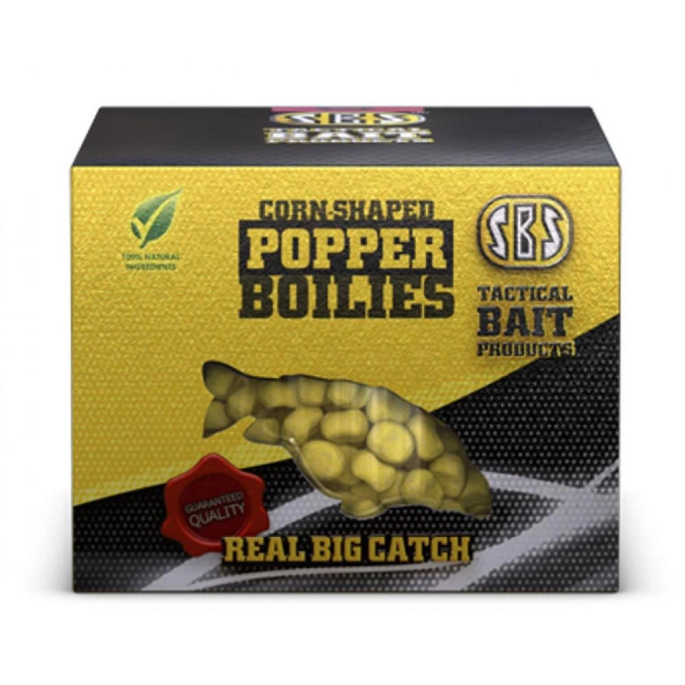 SBS POPPER CORN SHAPED BOILI 8,10MM 40GR ANANAS