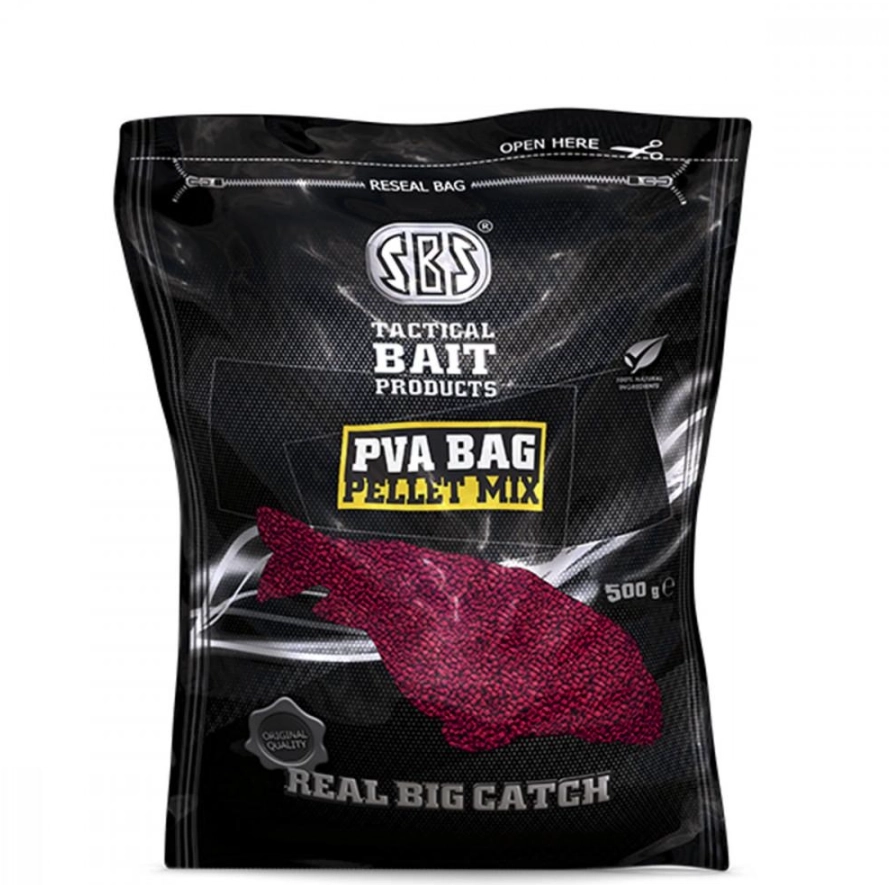 SBS PVA BAG PELETE MIX 2-3MM 500G RIBLJE BRASNO